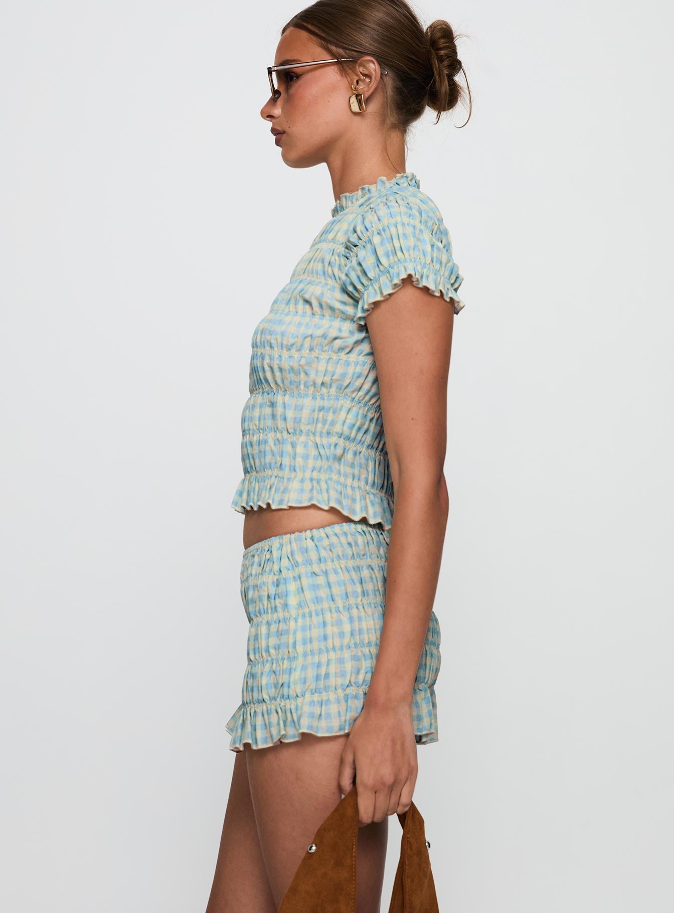 Go Retro Shirred Set Multi - Image 5