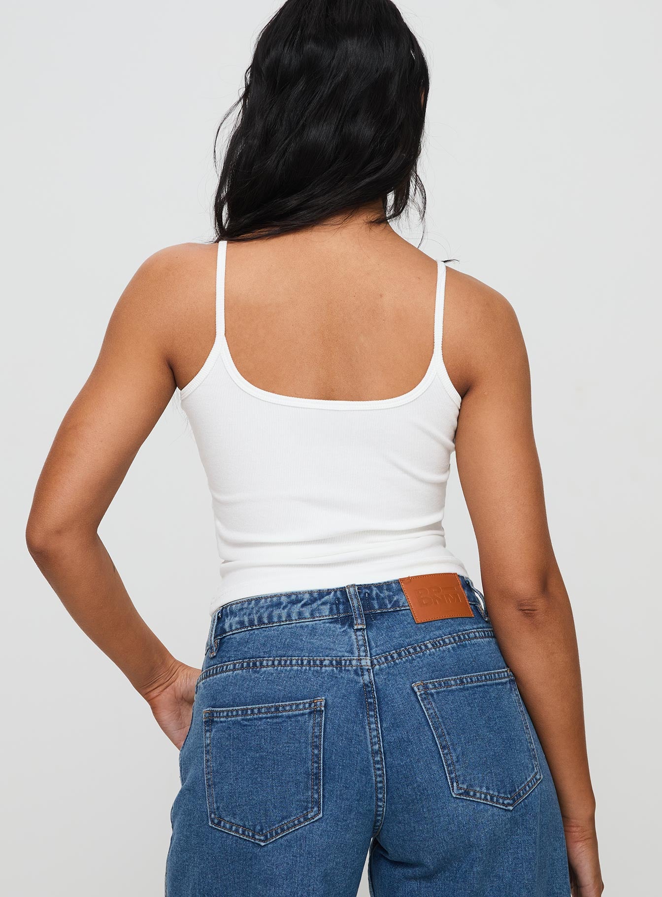 Baseline Rib Top White - Image 5