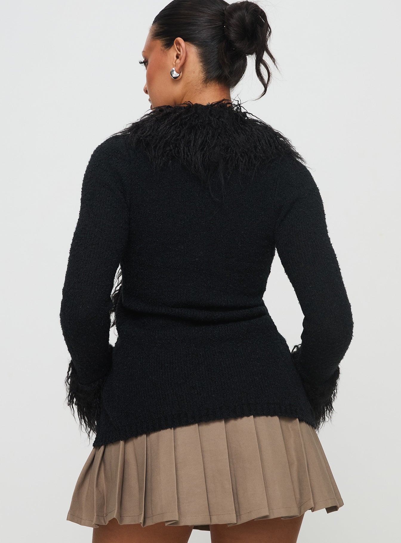 Sistine Cardigan Black - Image 5
