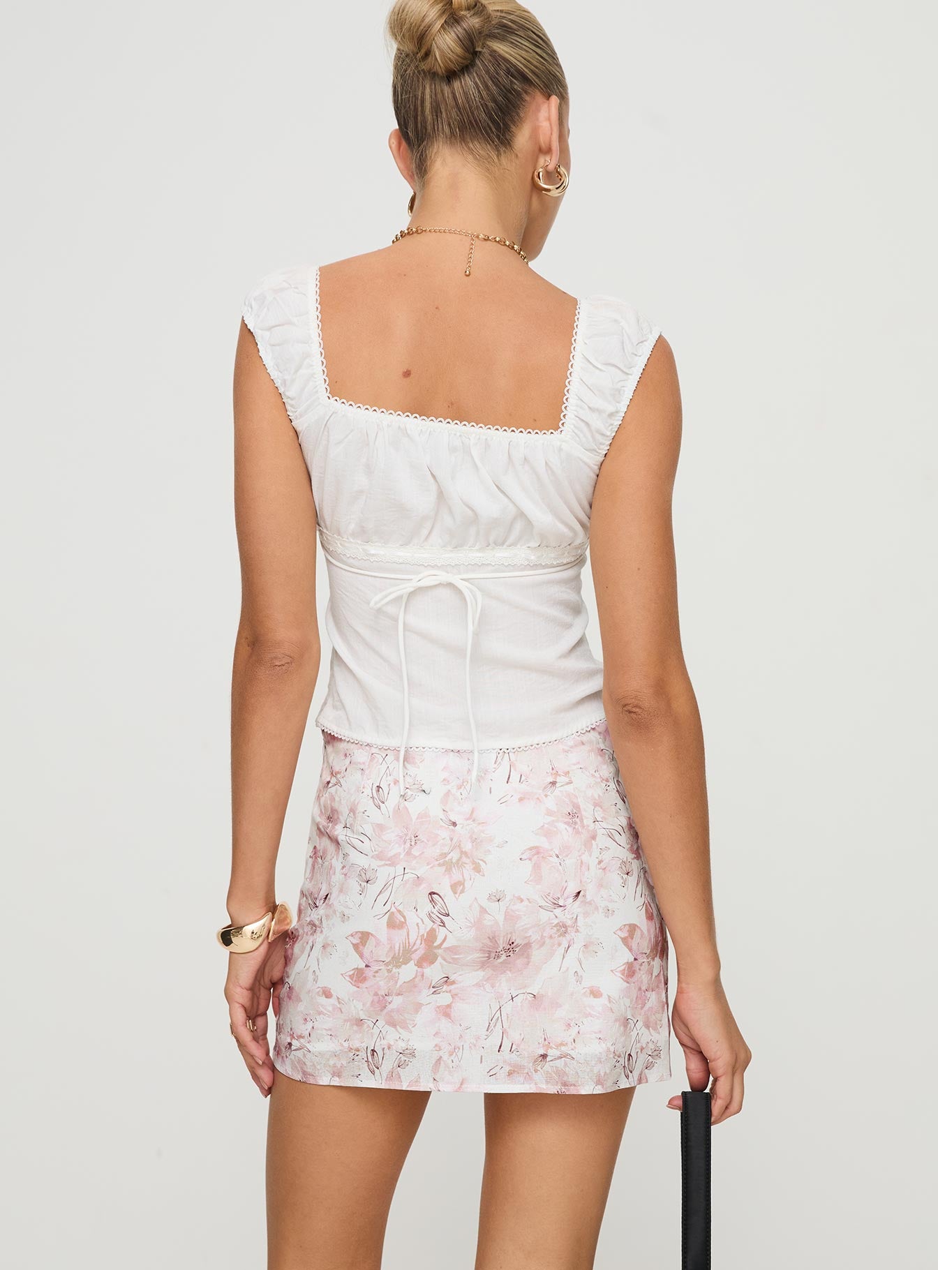 Gemelli Mini Skirt Floral - Image 5