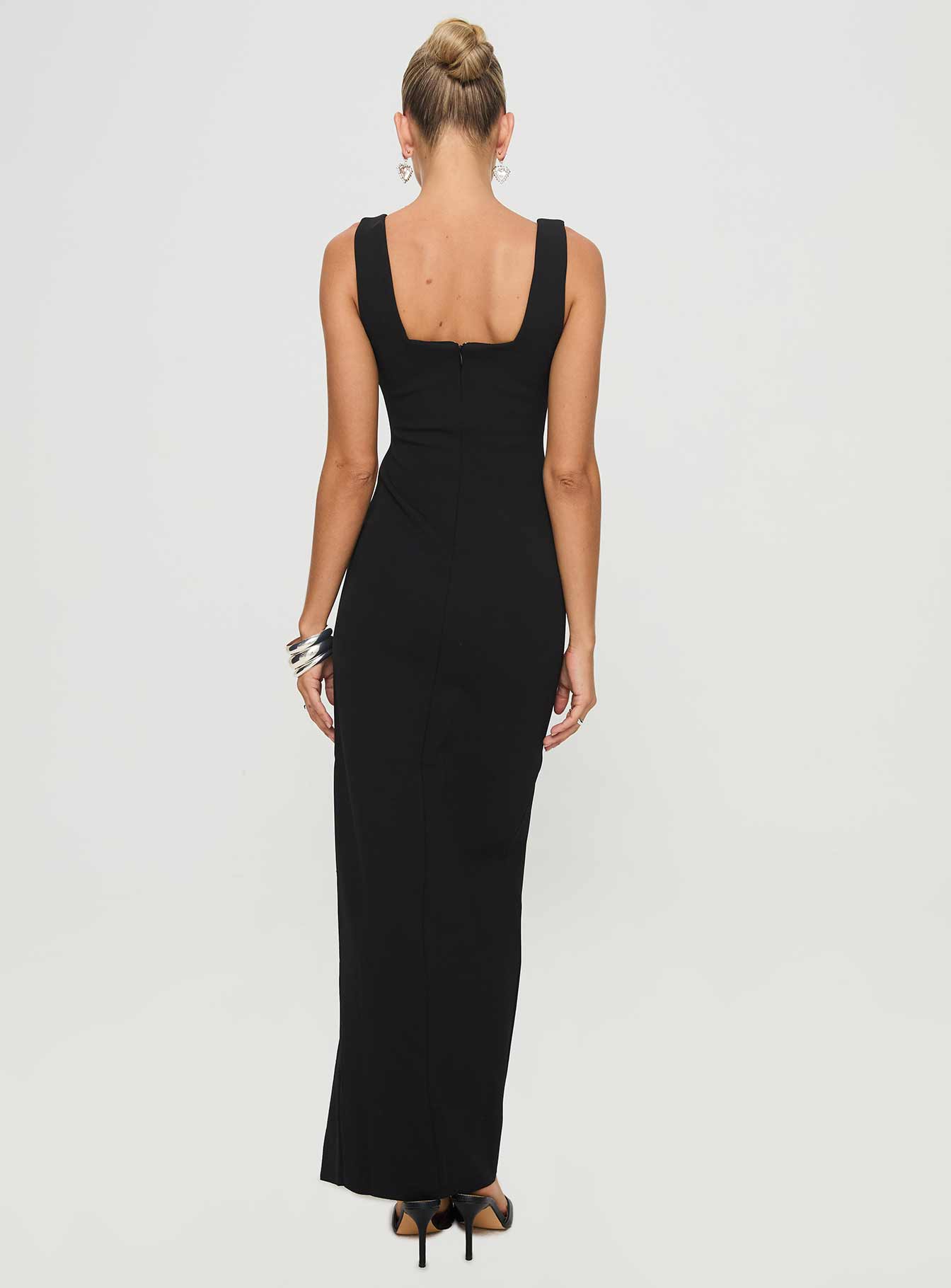Bombshell Maxi Dress Black Tall - Image 5