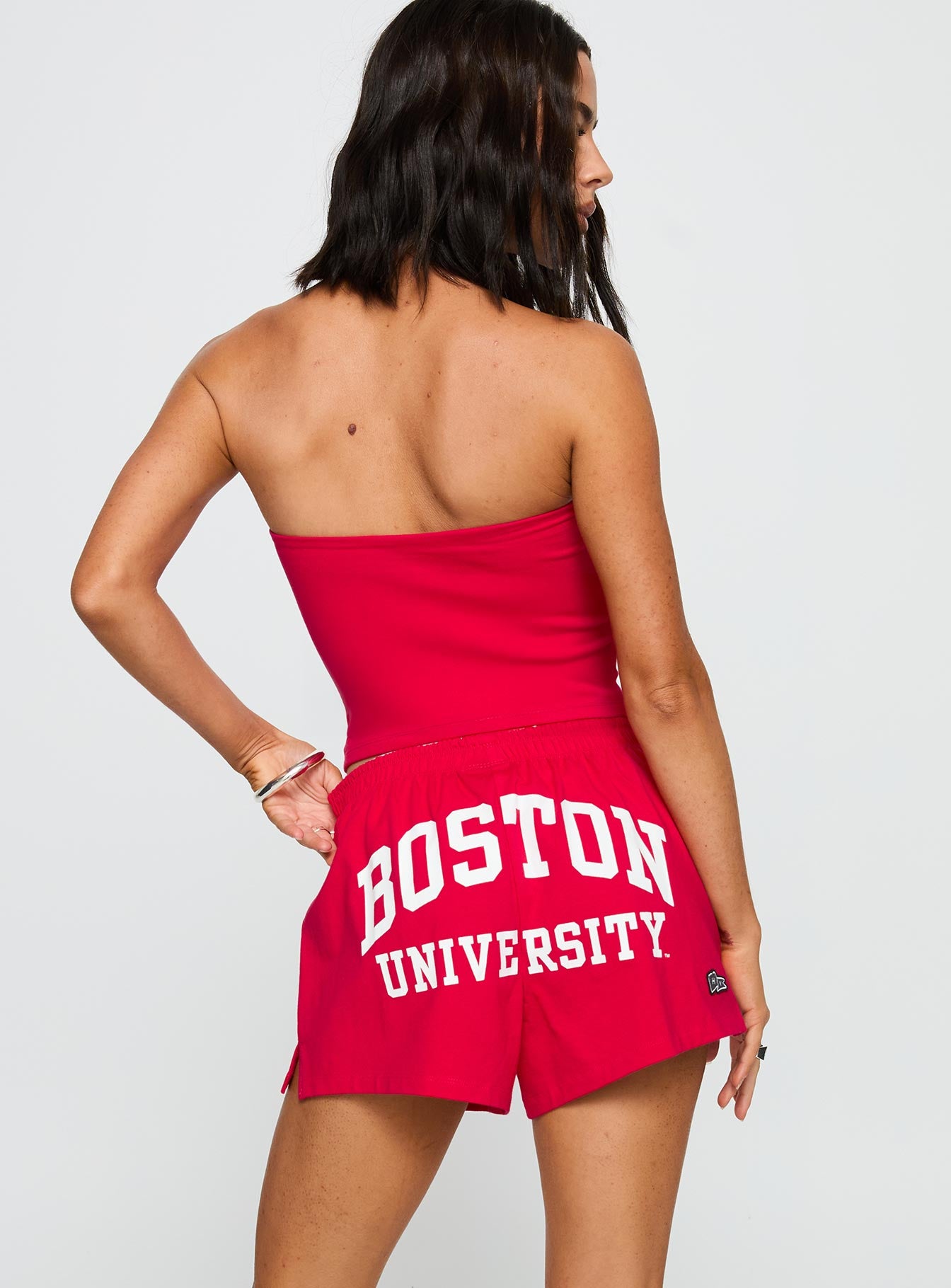 Boston University Soffee Shorts Red - Image 5