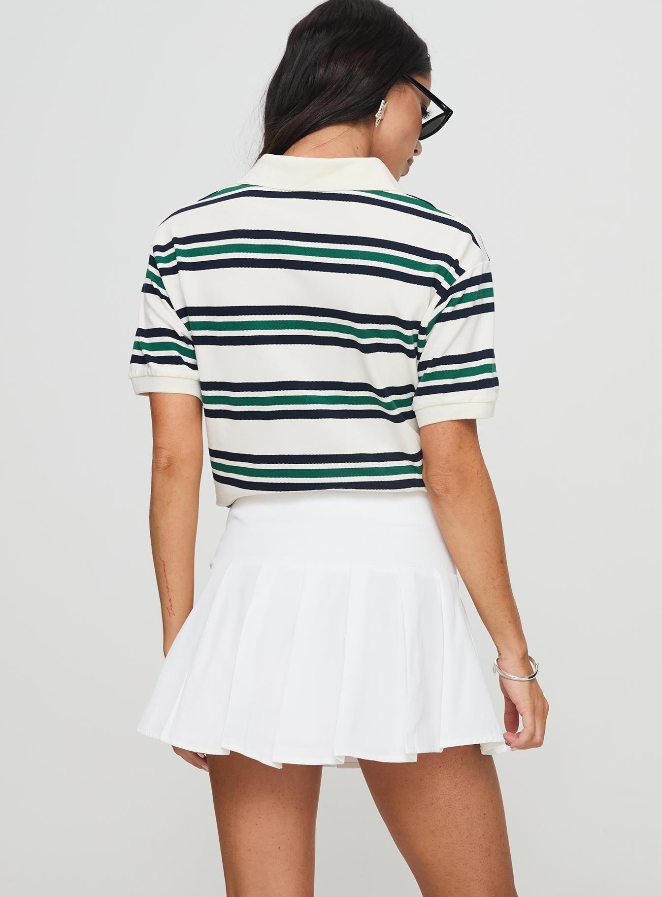 Cartwright Mini Skirt White - Image 5