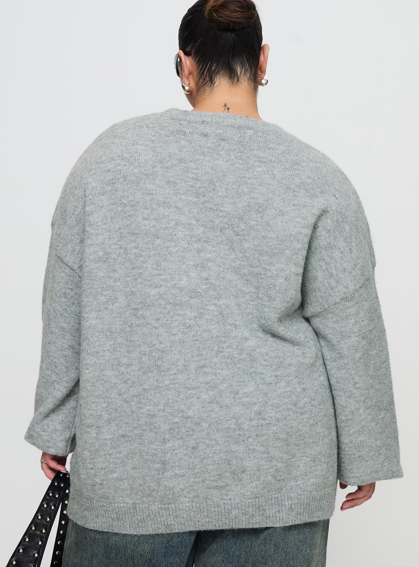 Ryanna Sweater Grey Curve - Image 5