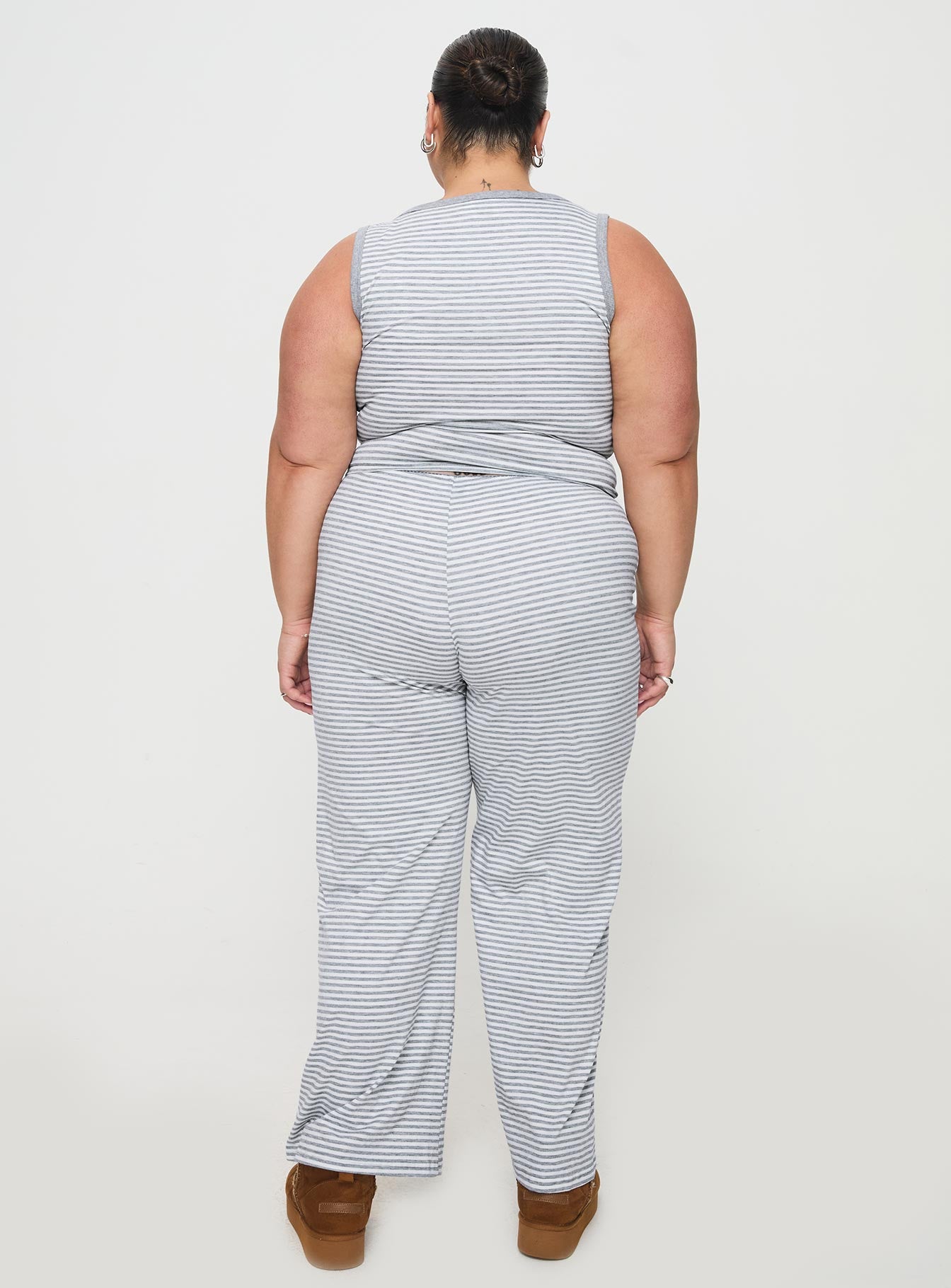 Waffles Stripe Sleep Set Multi Curve - Image 5