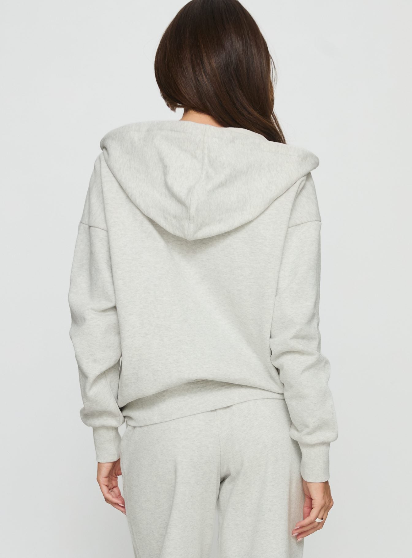 All Day Oversized Hoodie Grey Marle - Image 5