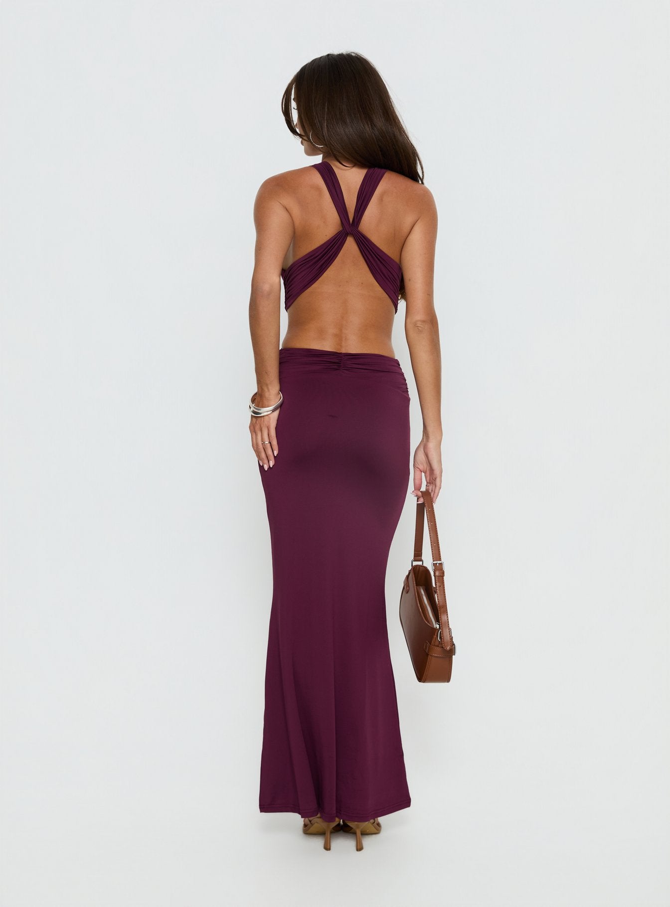 Bambia Maxi Dress Purple - Image 5