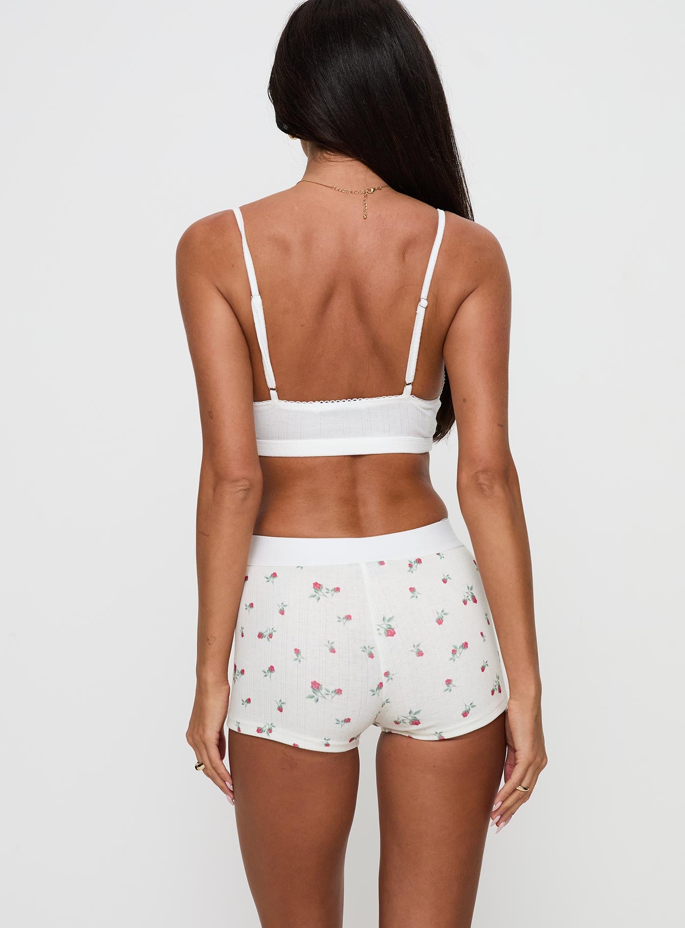 Lullabies Pointelle Sleep Short Yellow - Image 5