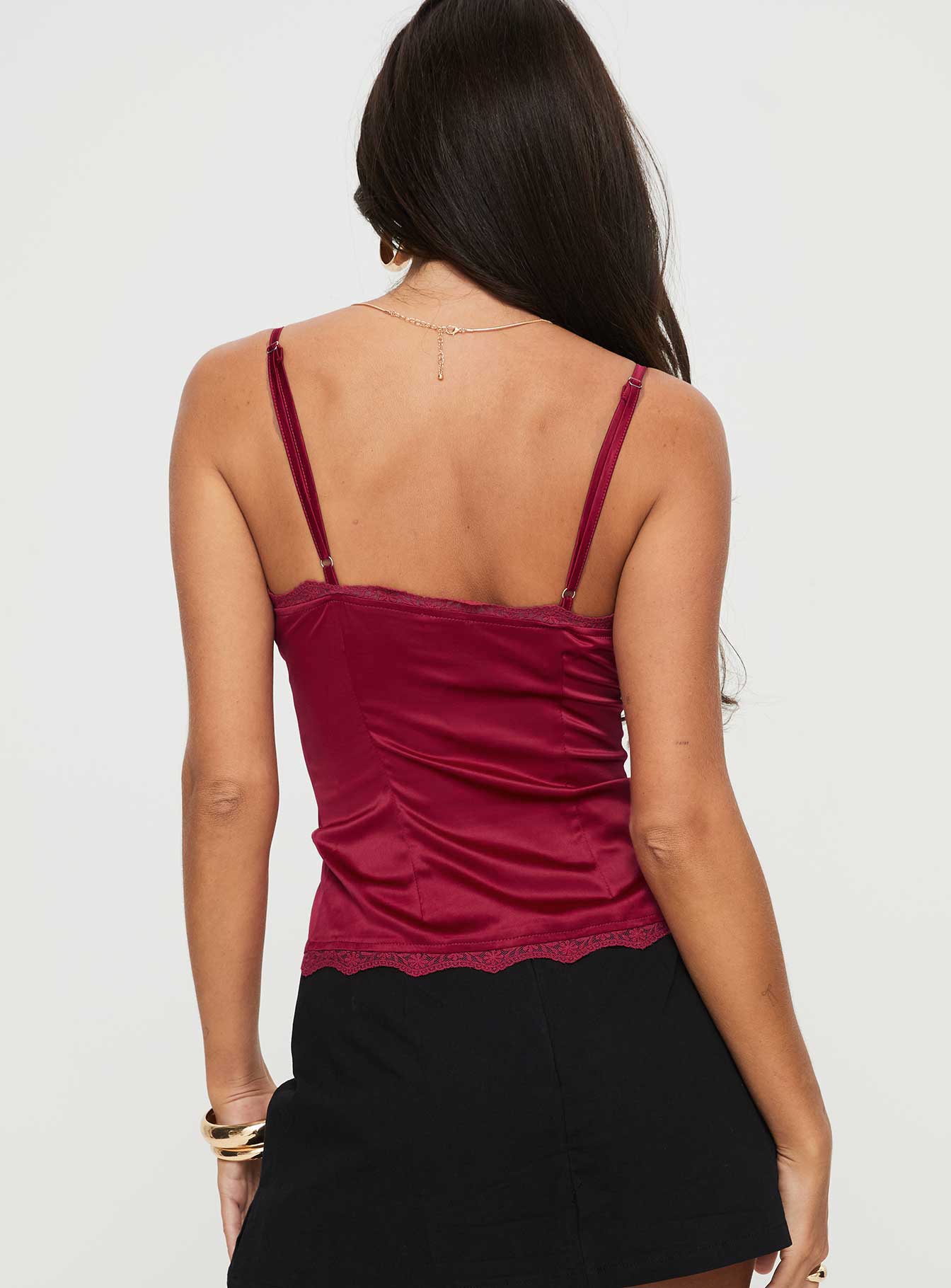 Juliana Top Dark Red - Image 5