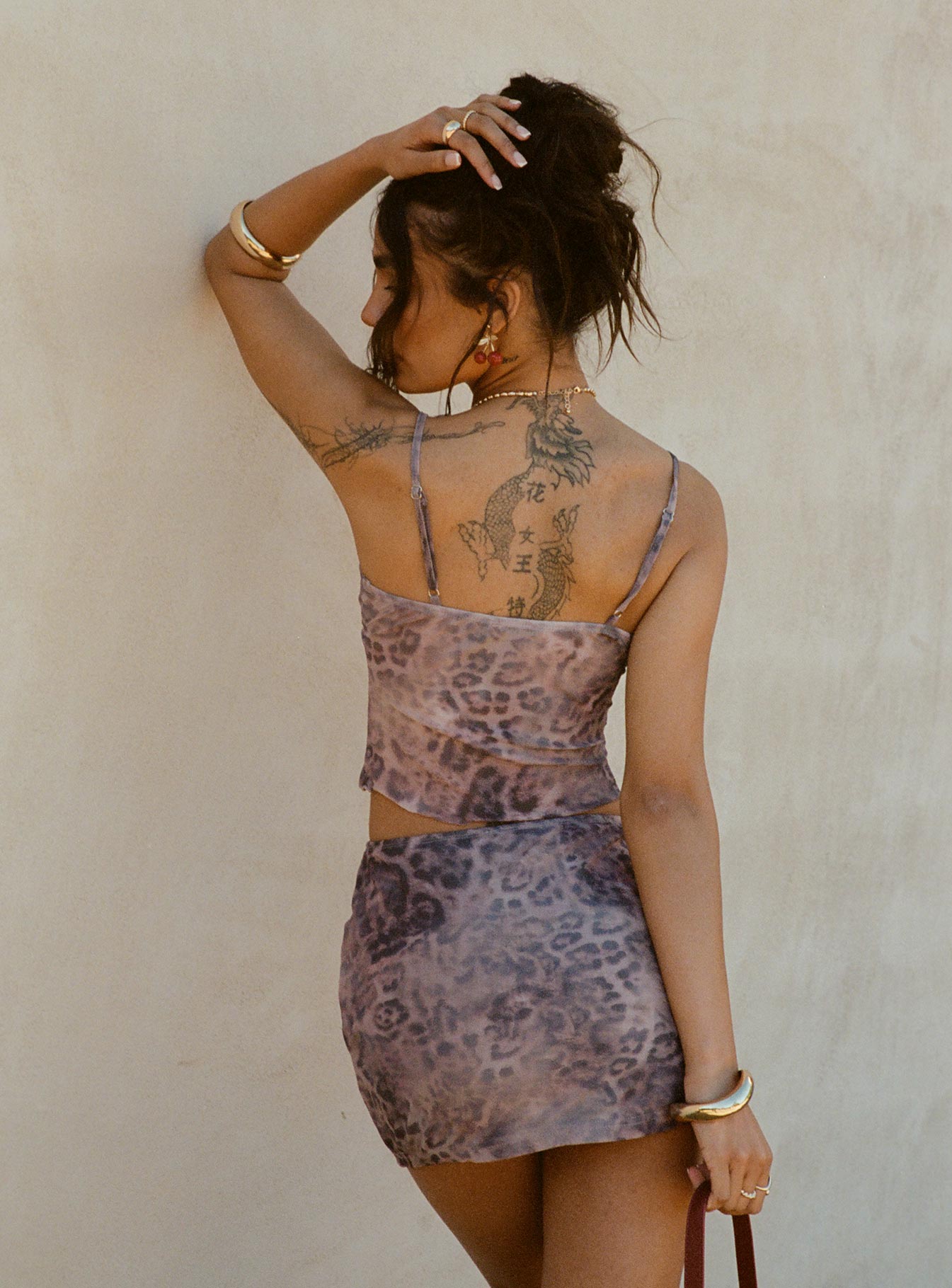 Eustacia Mini Skirt Leopard - Image 4