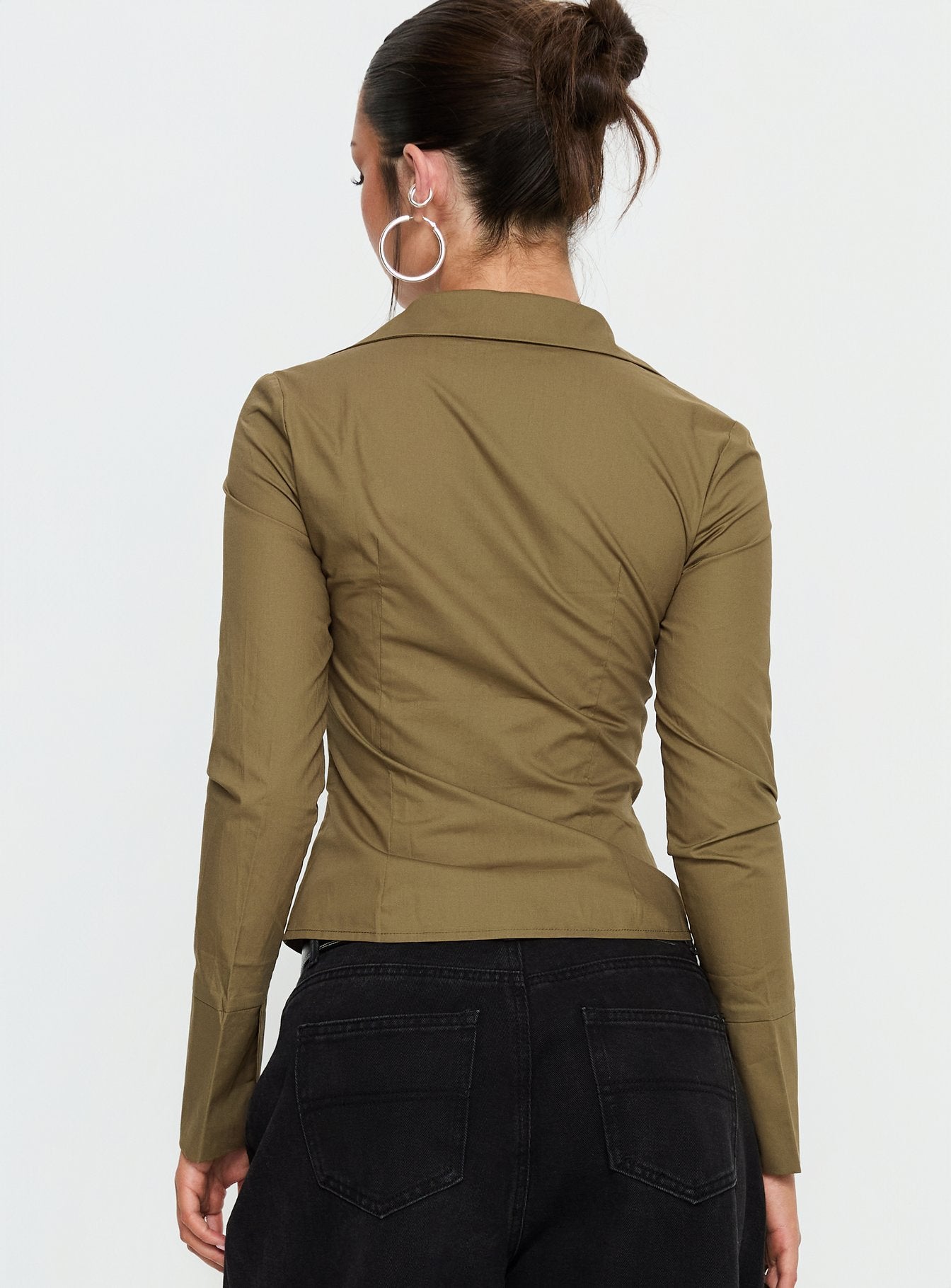 Zifa Shirt Khaki - Image 4