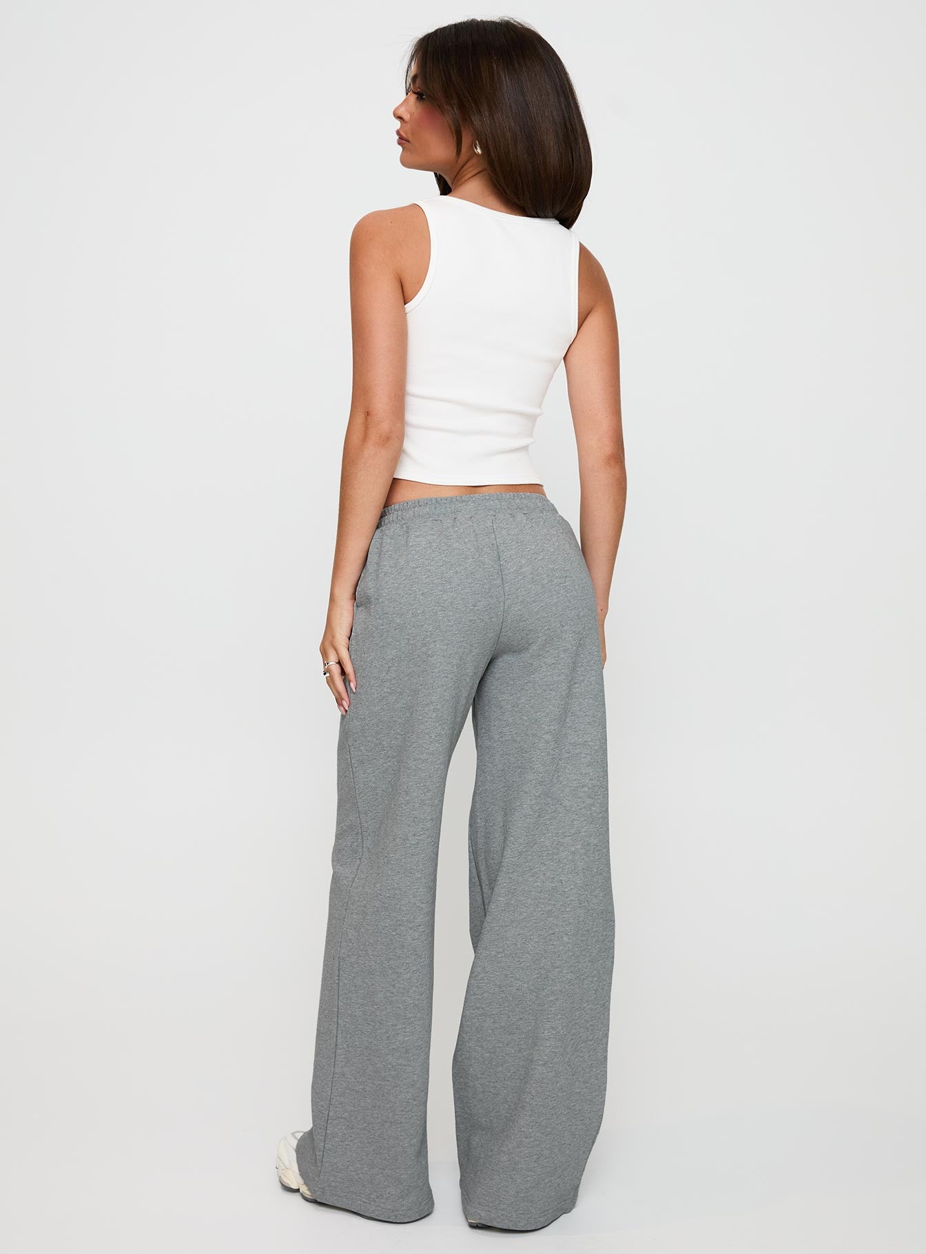 All Day Straight Leg Sweatpants Grey Marle - Image 5