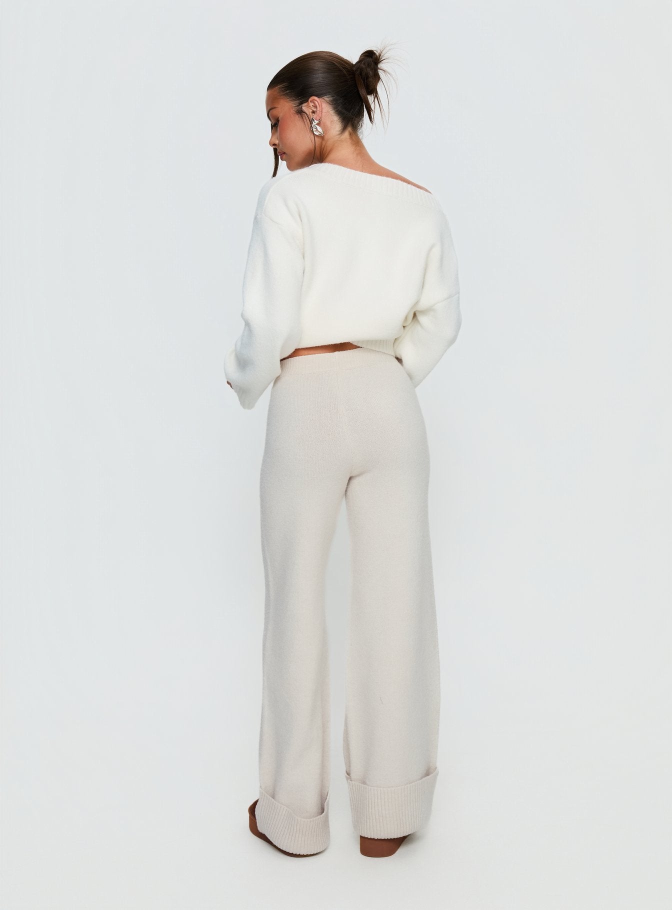 Shinead Cuffed Pants White - Image 5