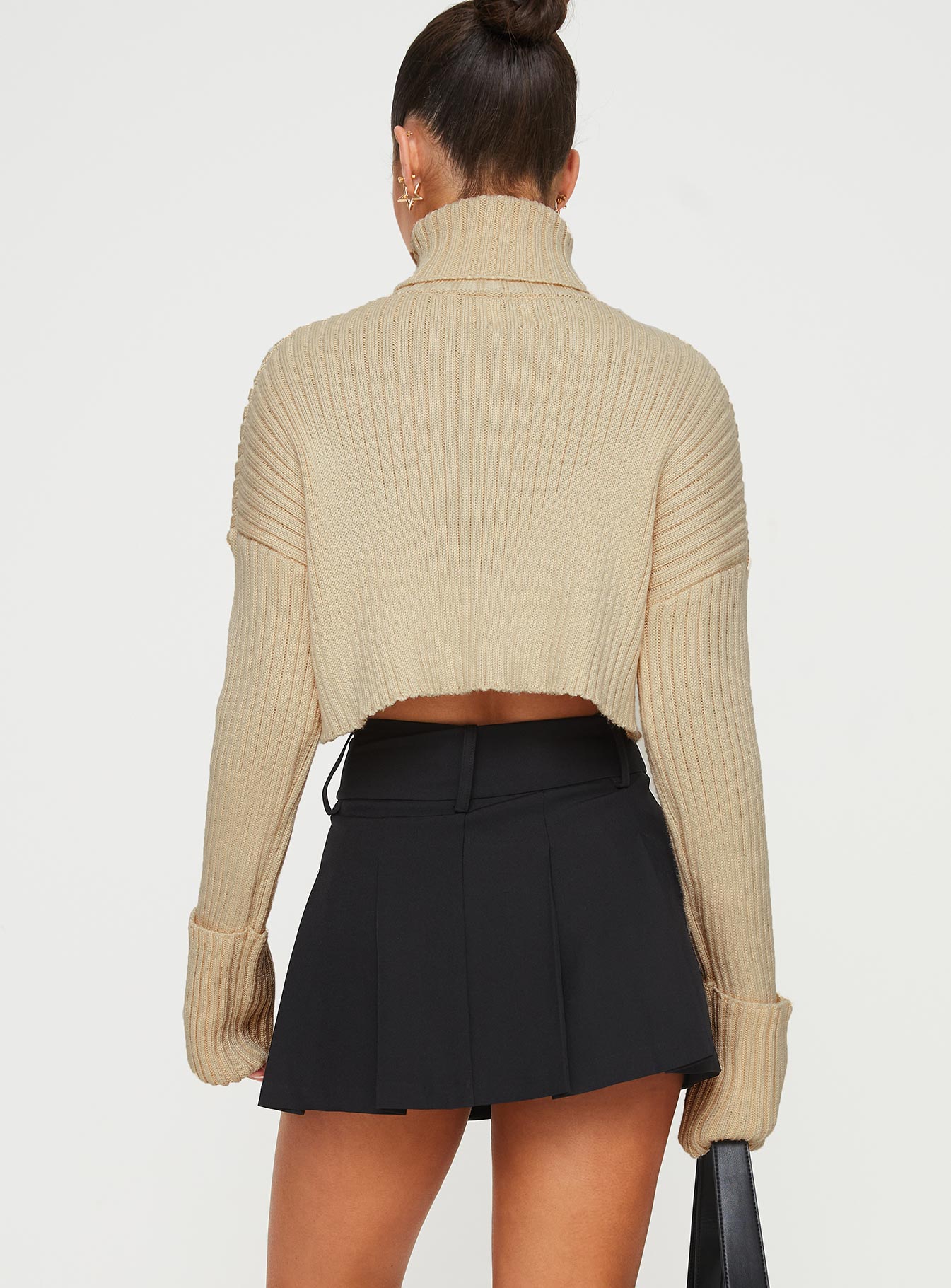 Kinzlee Mini Skirt Black - Image 6
