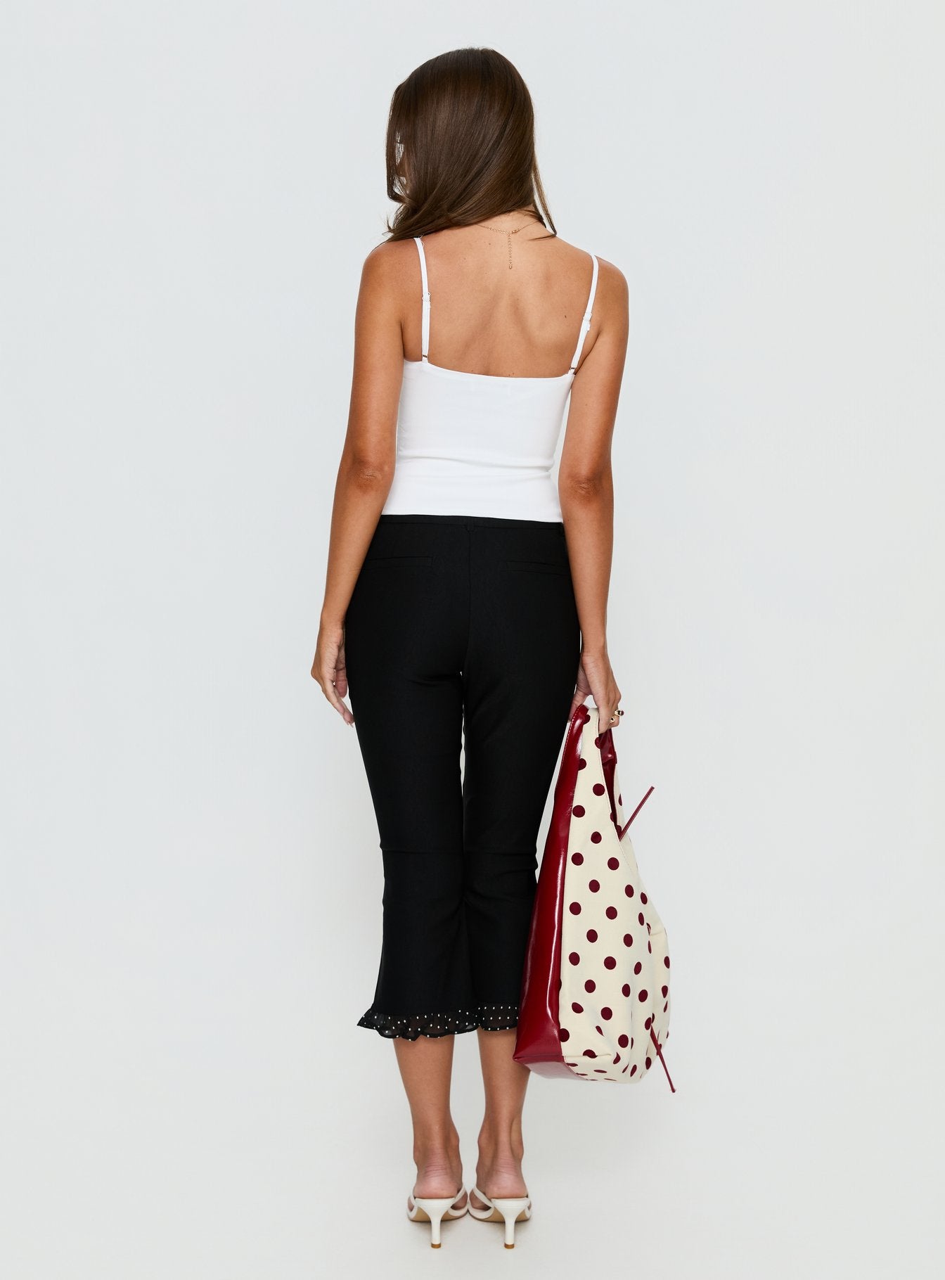 Darsie Frill Capri Black Polka Dot - Image 5