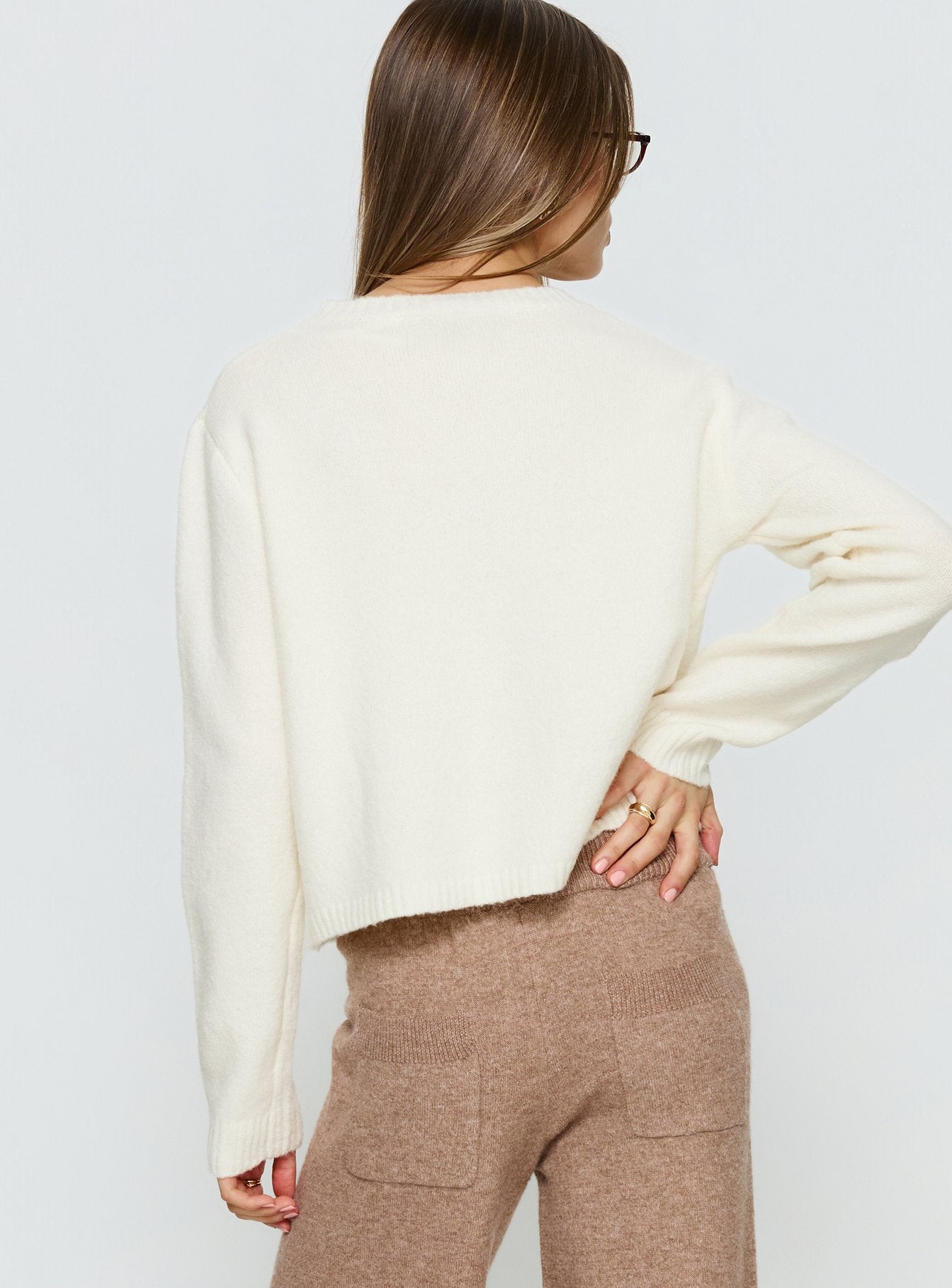 Denmark Cardigan White - Image 5