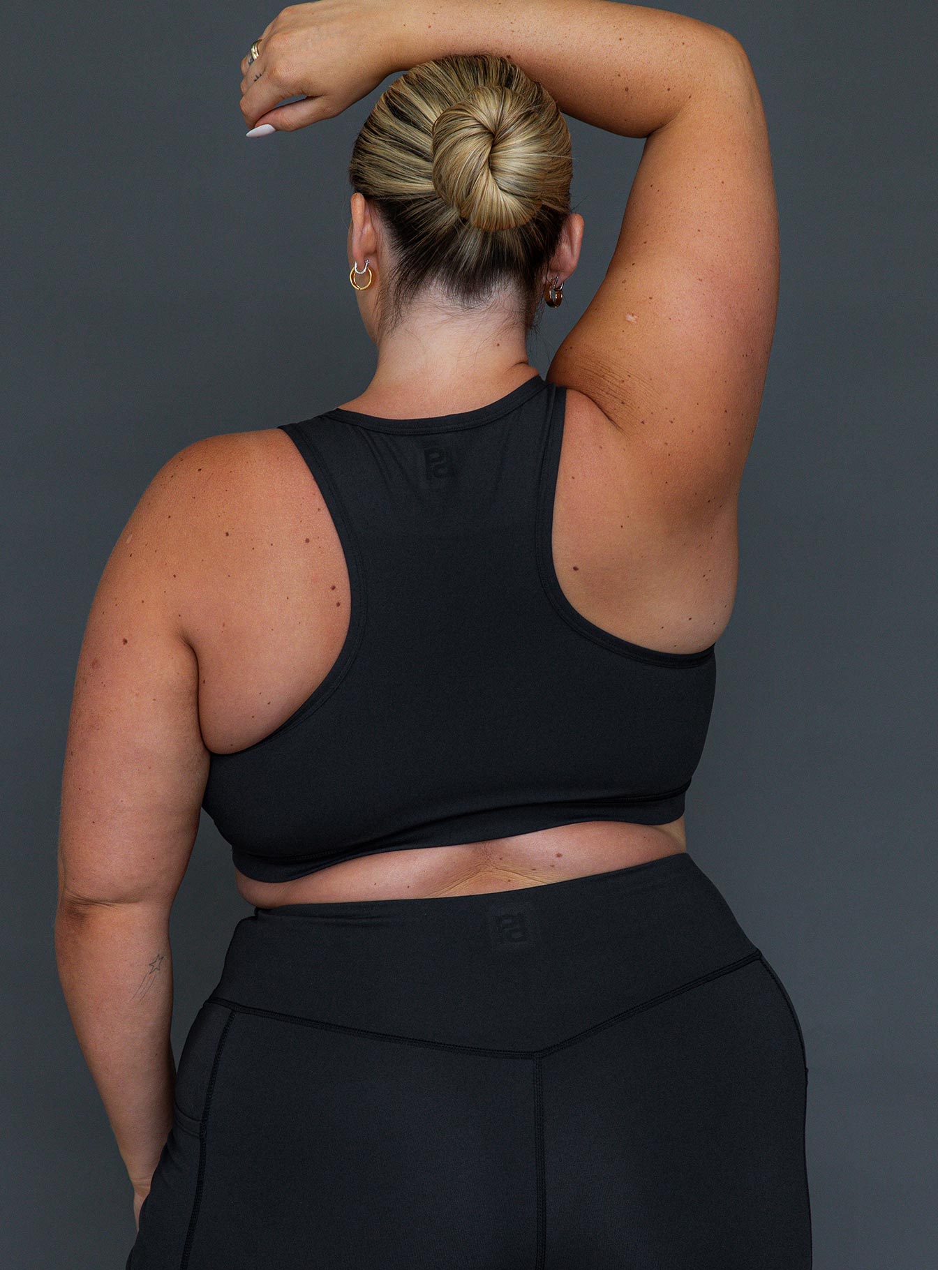 Energised Activewear Top Black Curve - Image 4