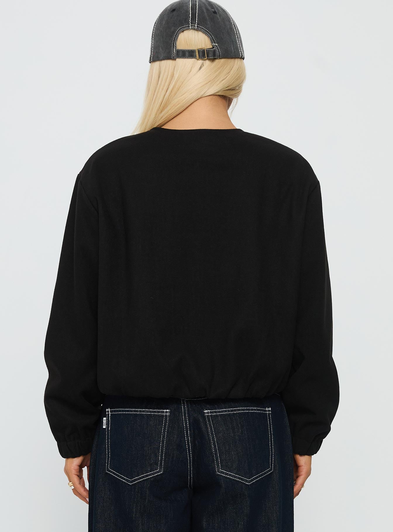 Grasp Bomber Jacket Black - Image 5