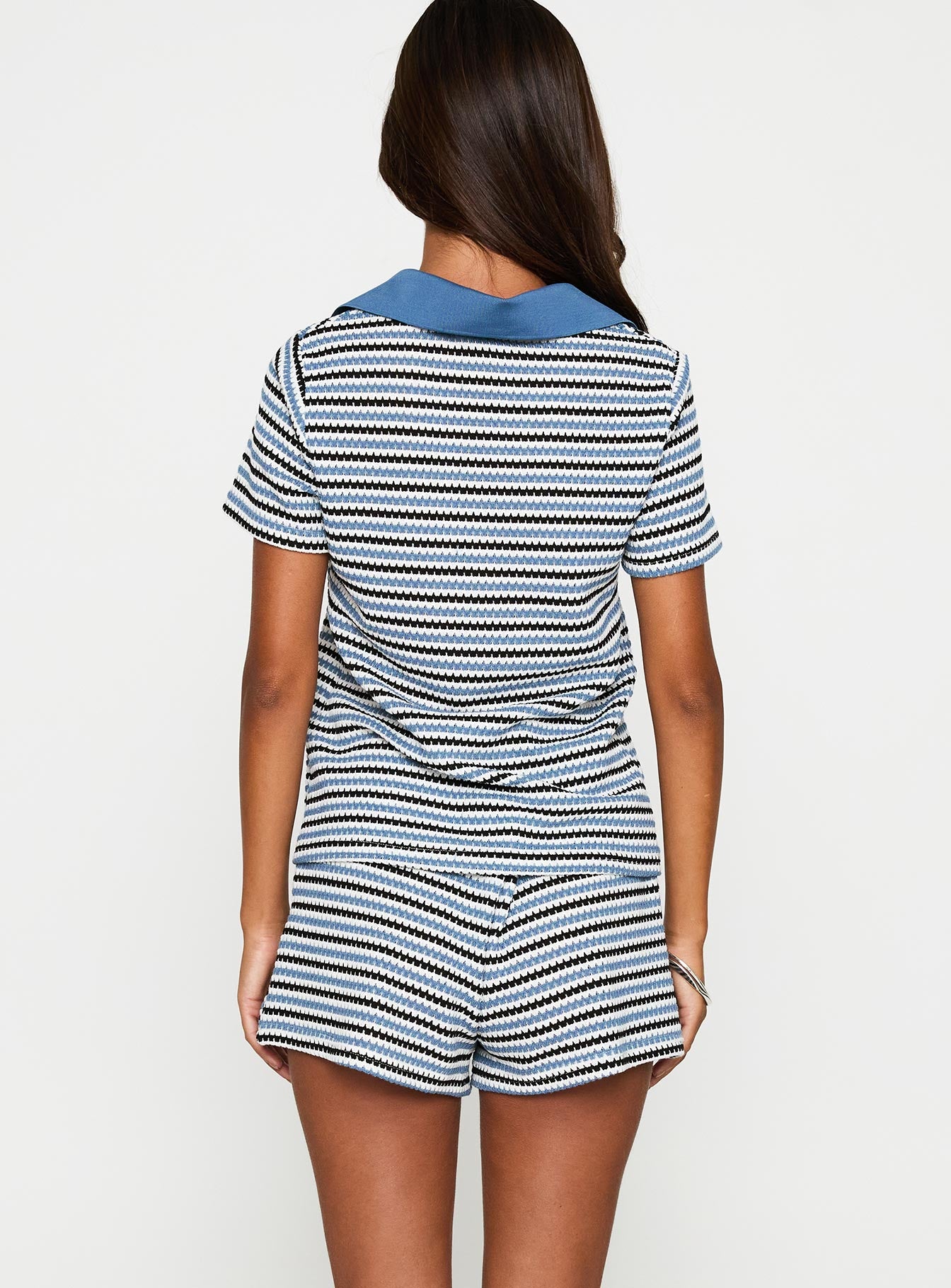 On Vacation Set Blue Stripe - Image 5