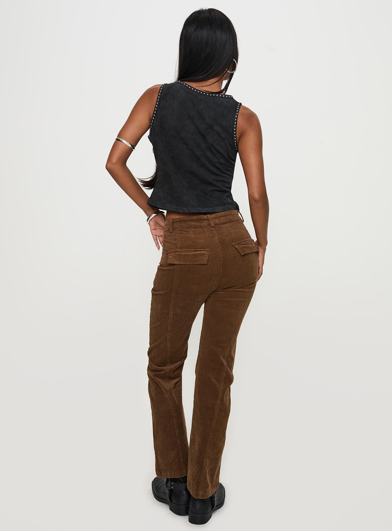 Feature Pants Brown - Image 4