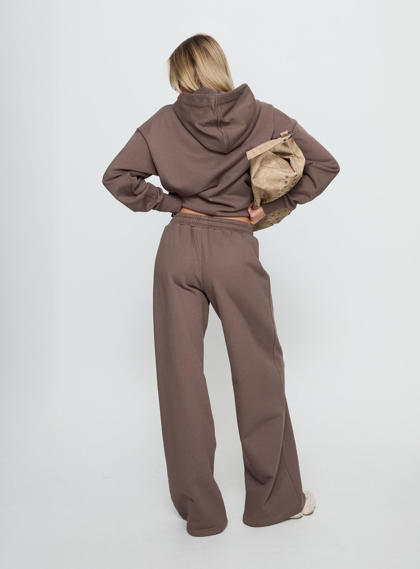 All Day Straight Leg Sweatpants Mocha - Image 5
