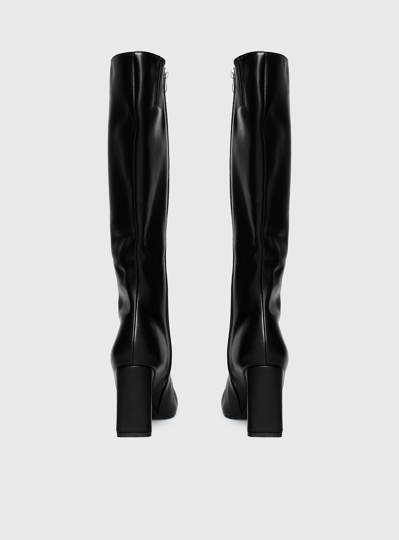 Sawyer Knee High Boots Black - Image 4