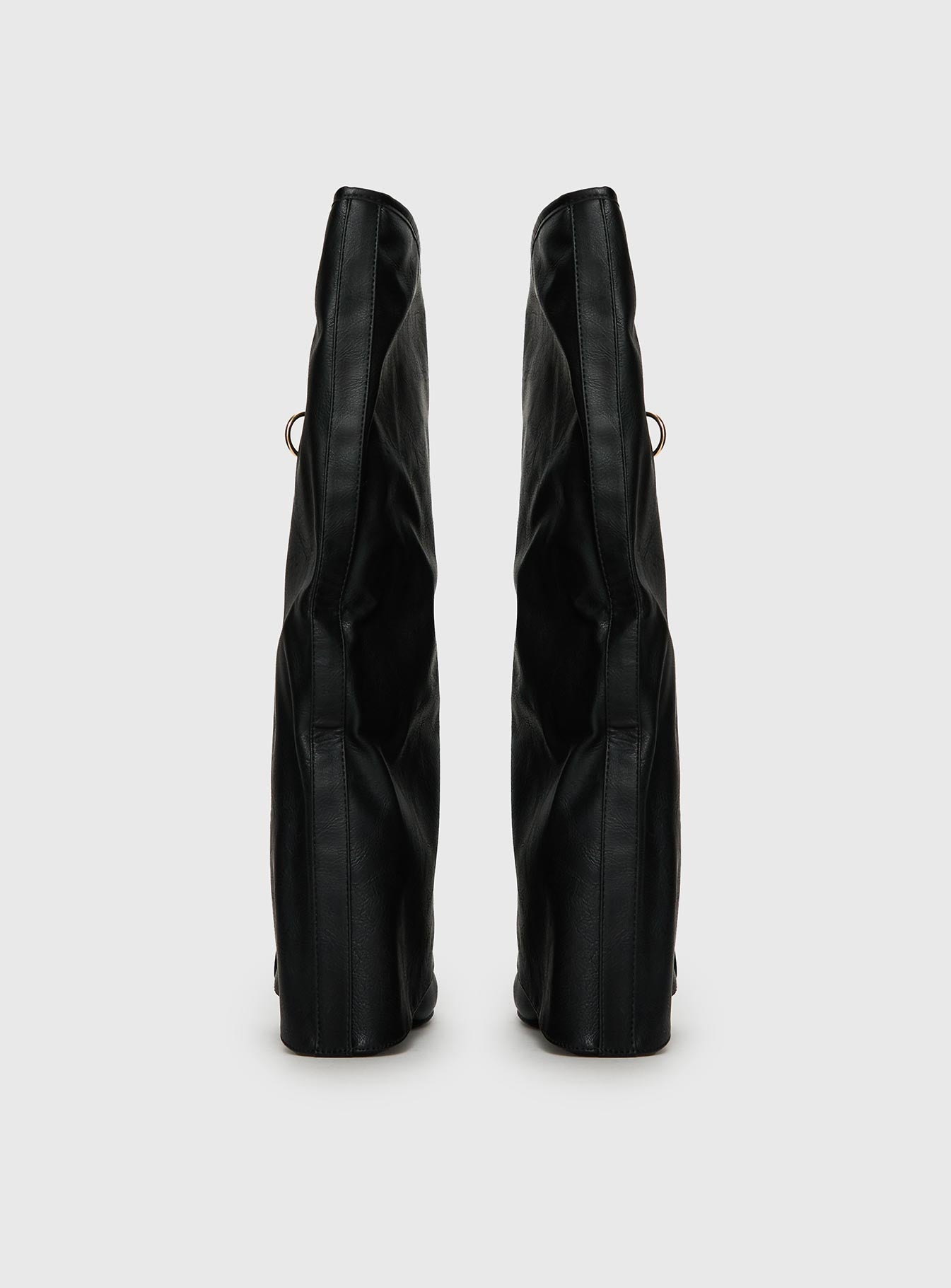 Ritz Knee High Boots Black - Image 4