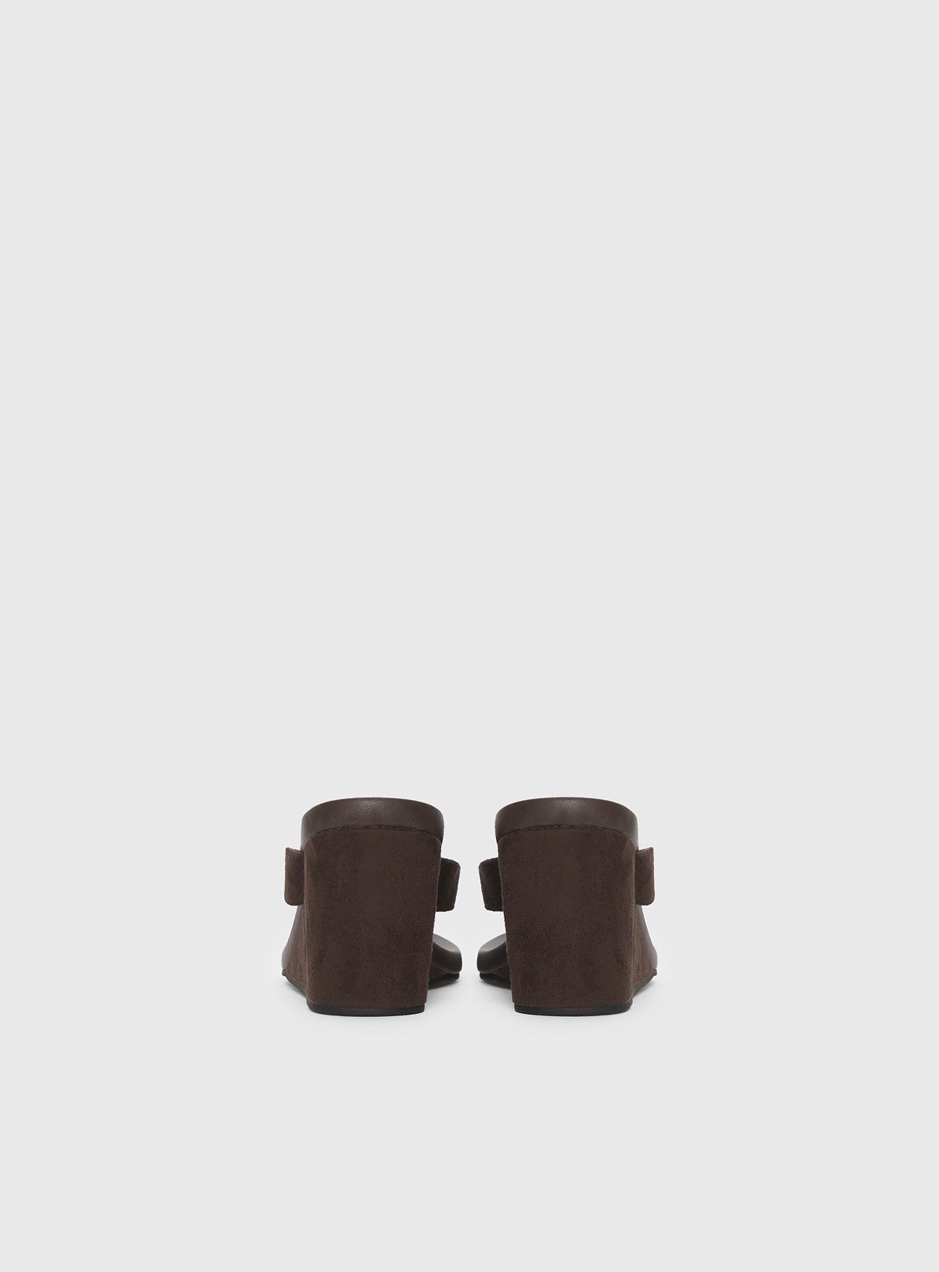 Billini Ravyn Heels Dark Cacao Faux Suede - Image 4