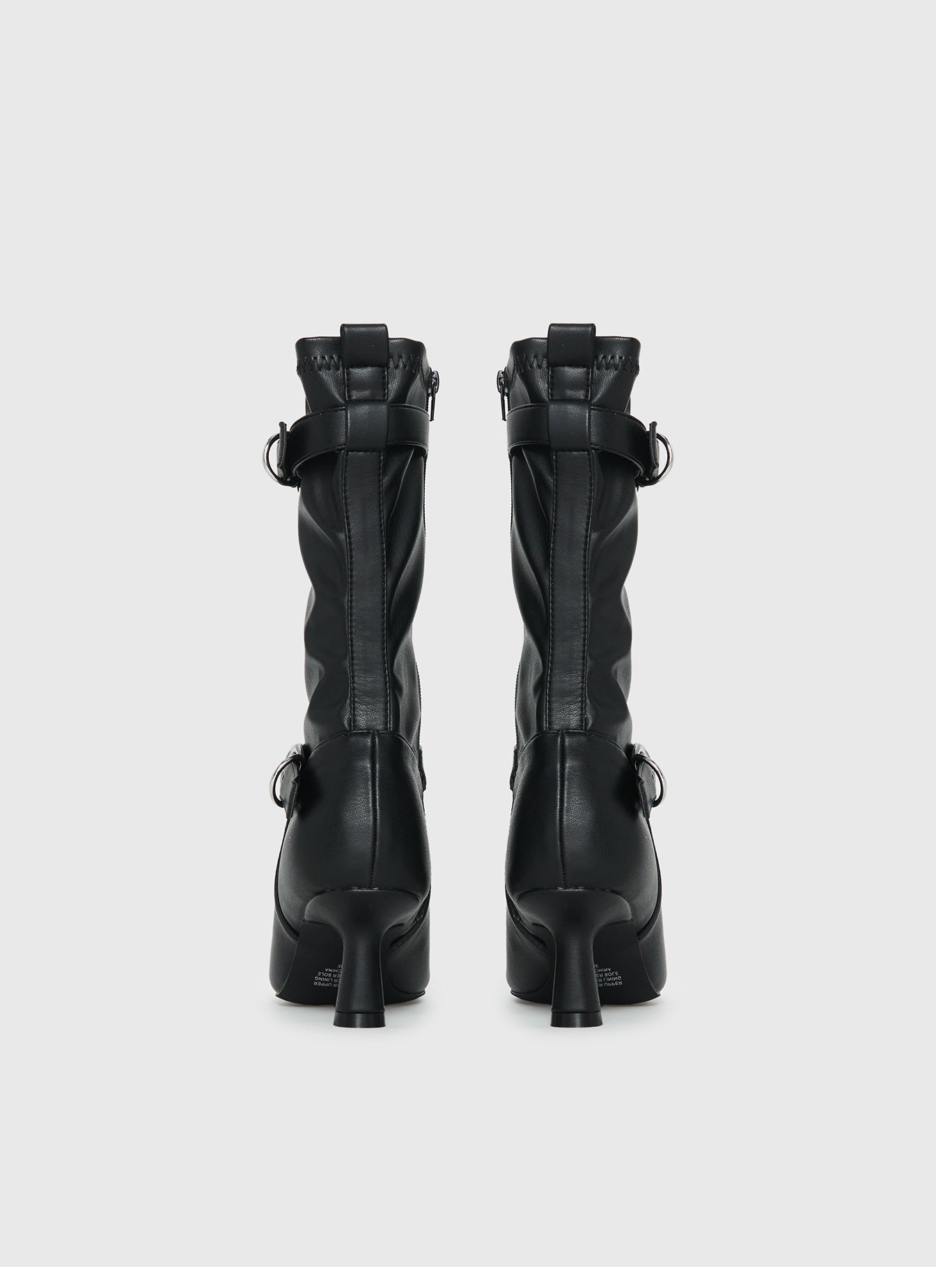 Therapy Kimme Sock Boots Black - Image 4