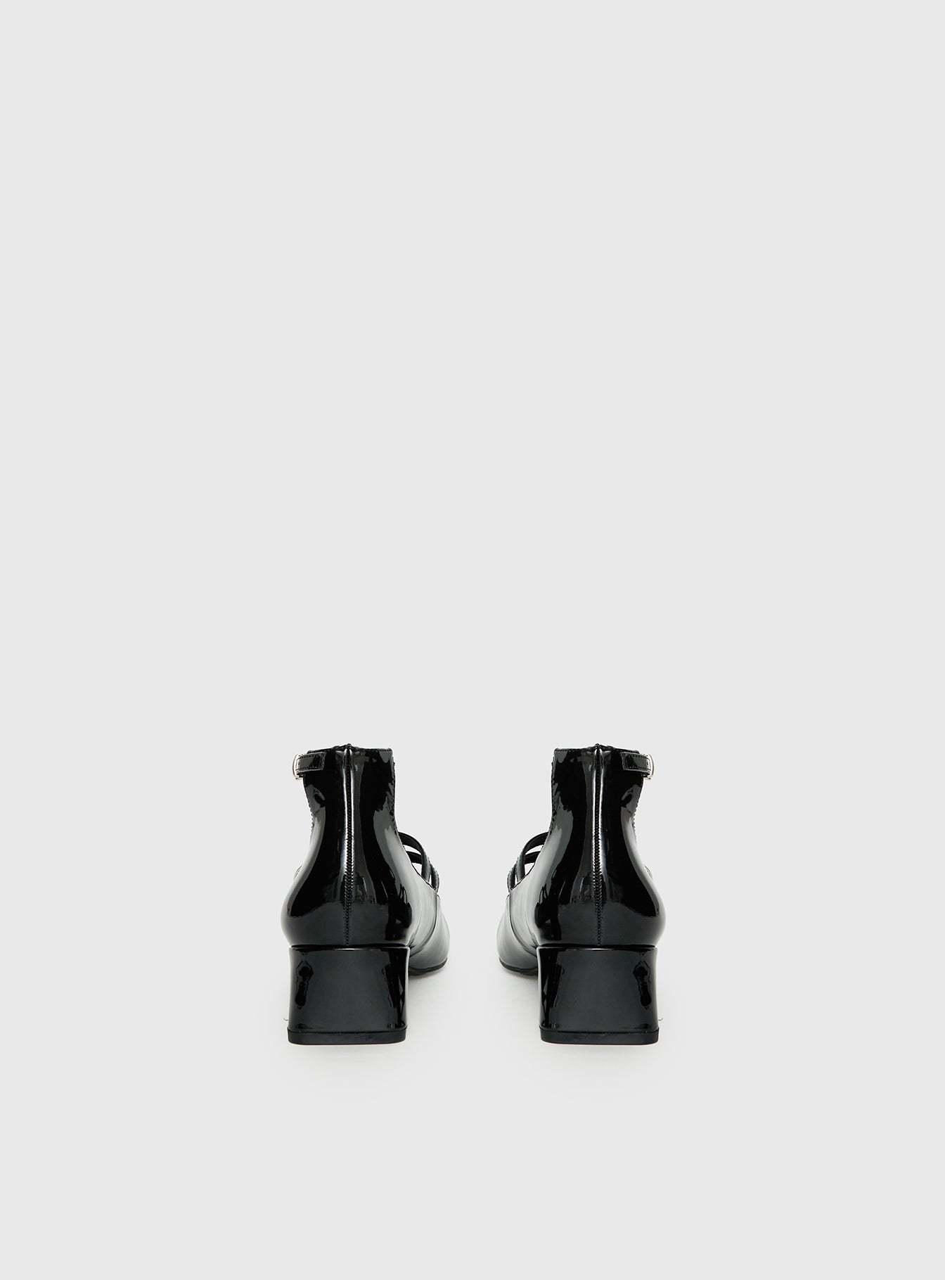 Berta Heels Black Patent - Image 4