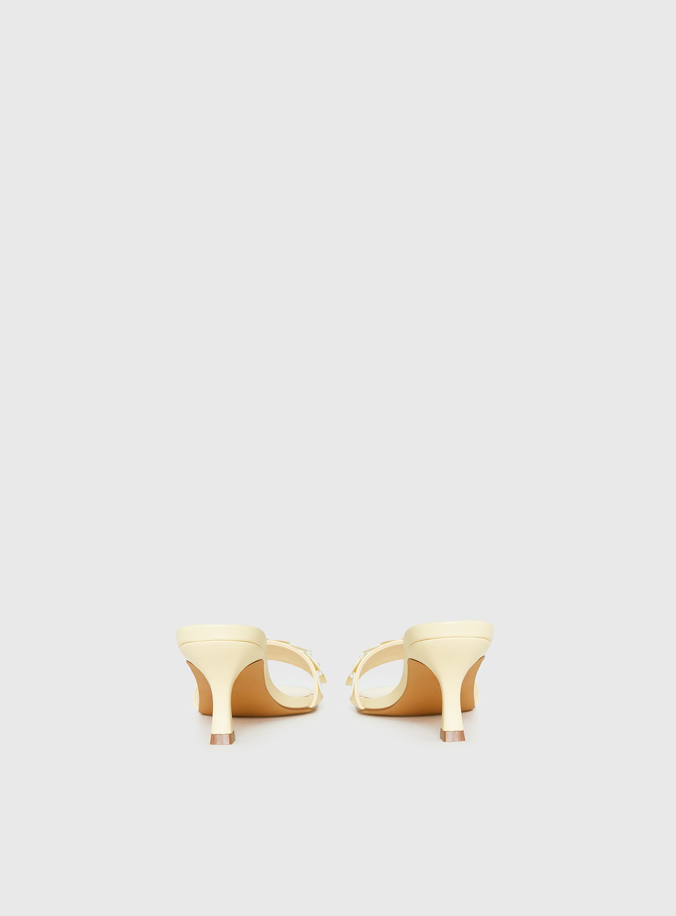 Early Pop Sequin Heels Yellow - Image 5