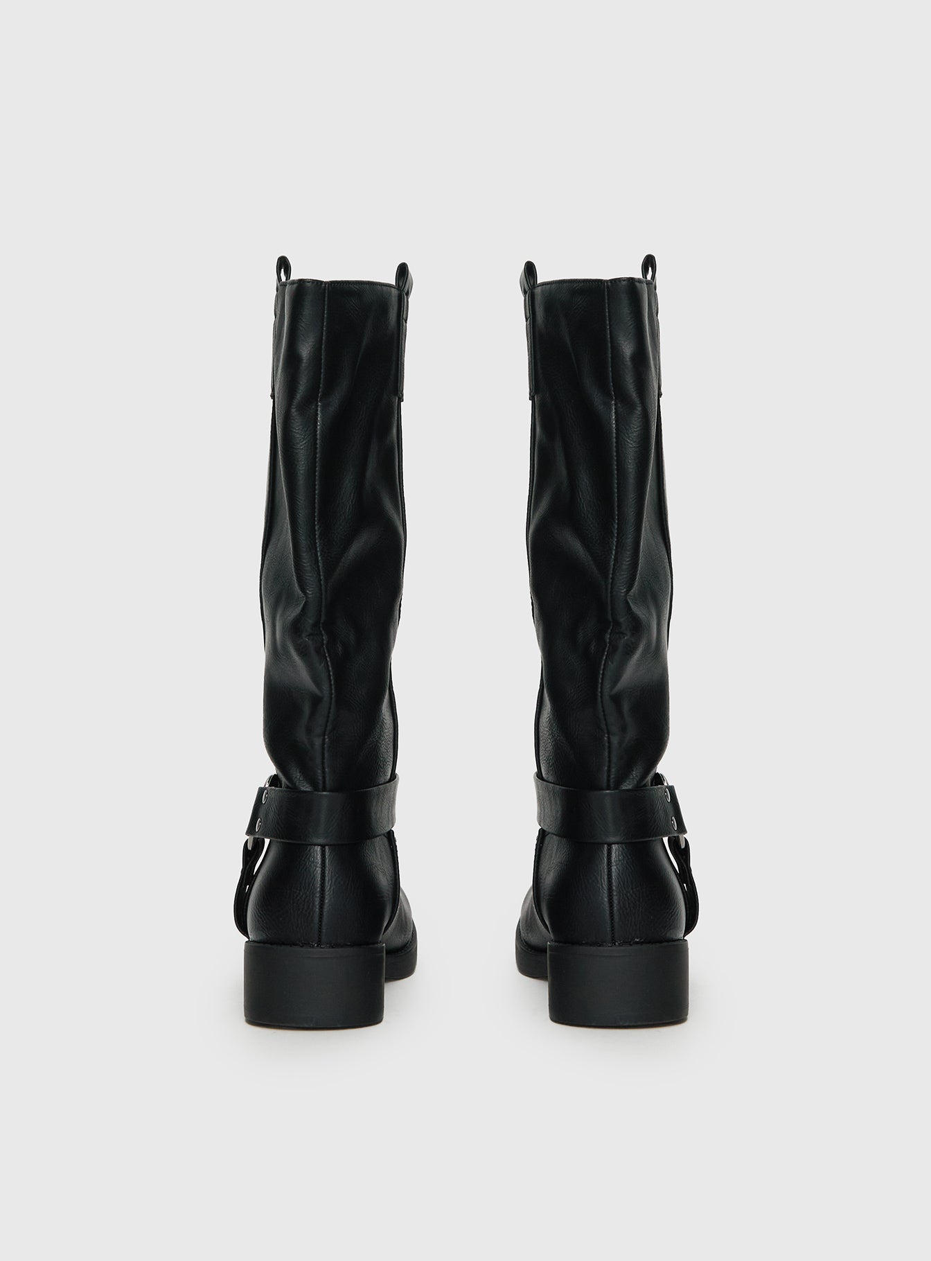 Wrecked Western Boots Black - Image 4