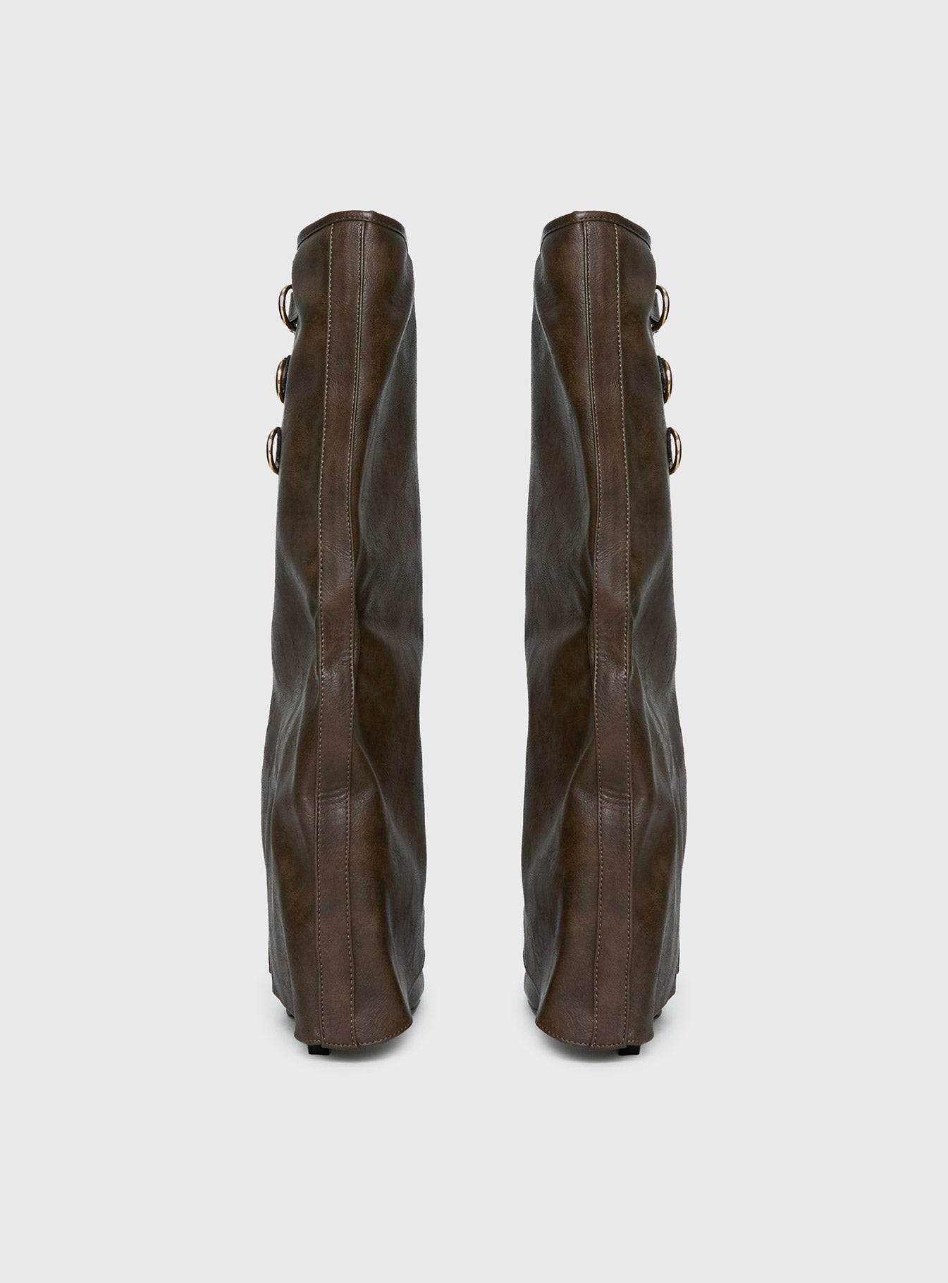 Ritz Knee High Boots Brown - Image 4