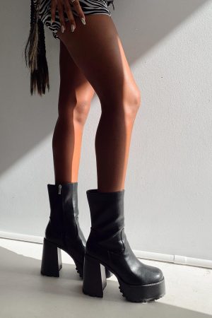 Garbo Boots Black