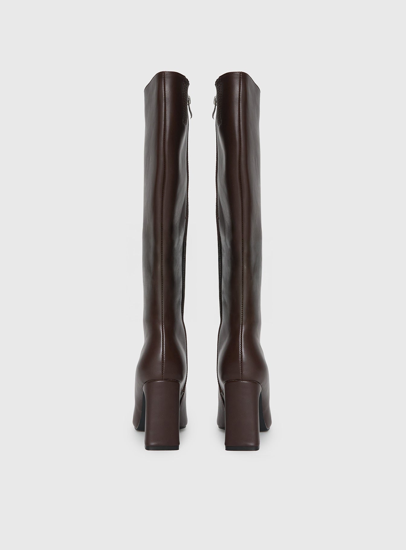 Sawyer Knee High Boots Brown - Image 4