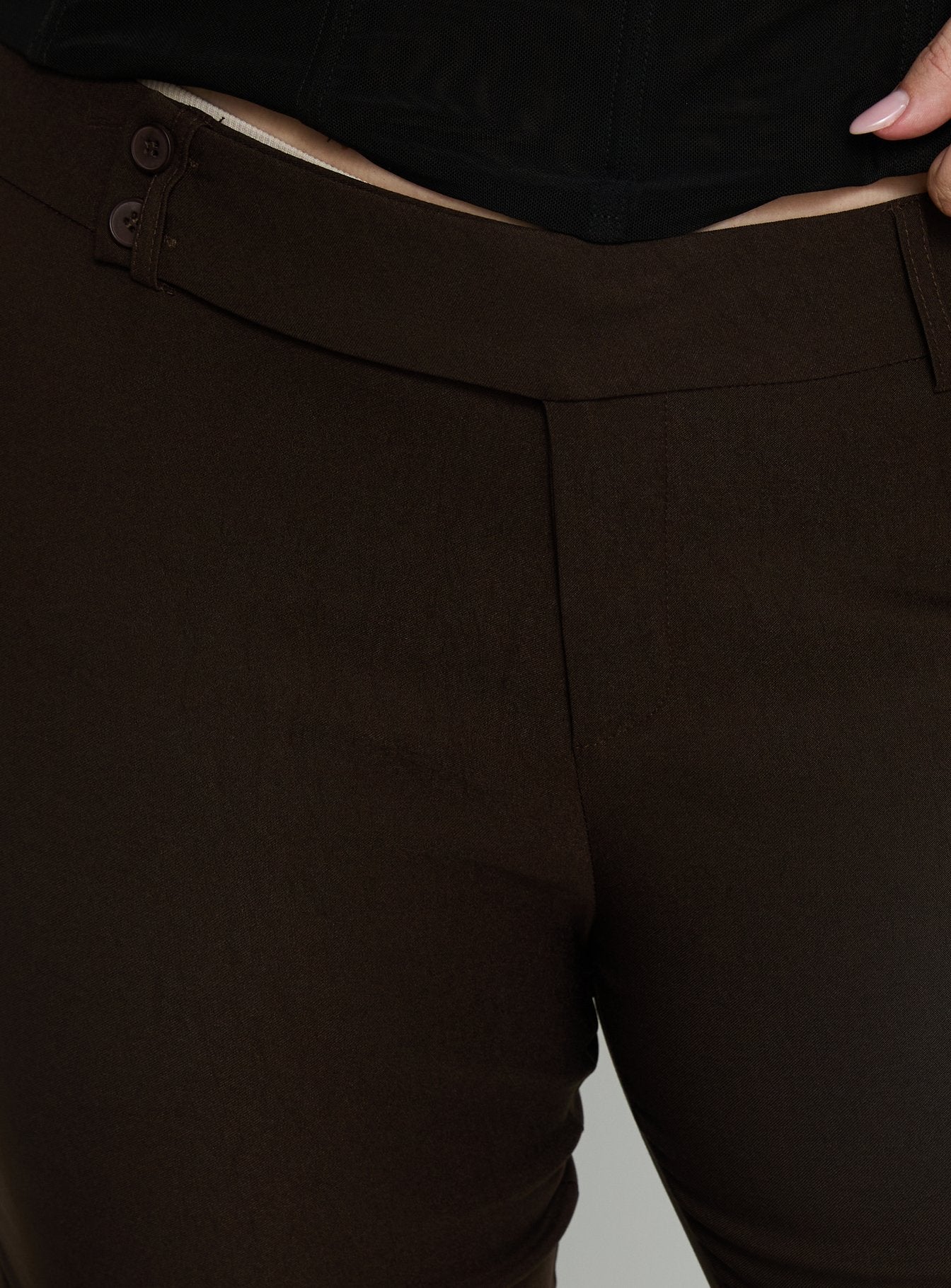Kinkirk Flared Pants Chocolate Curve - Image 6