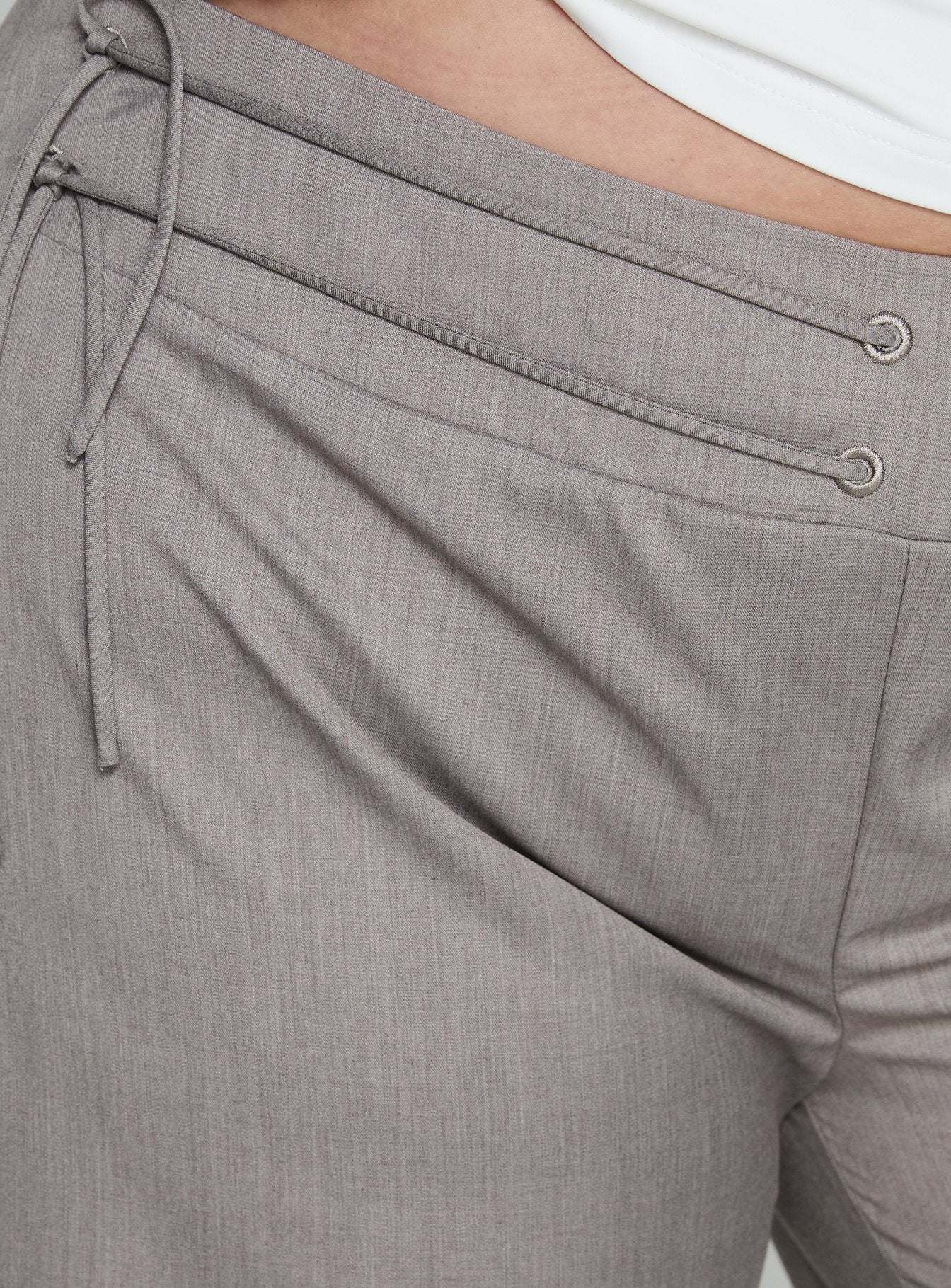 Just Have Fun Wide Leg Pant Grey Curve - Image 6
