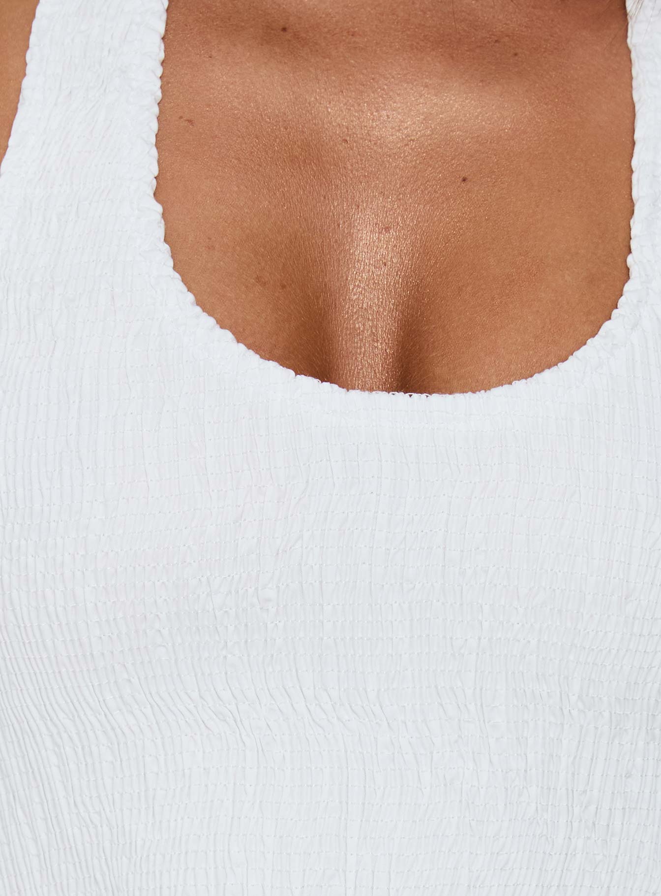 These Words Halter Mini Dress White - Image 6