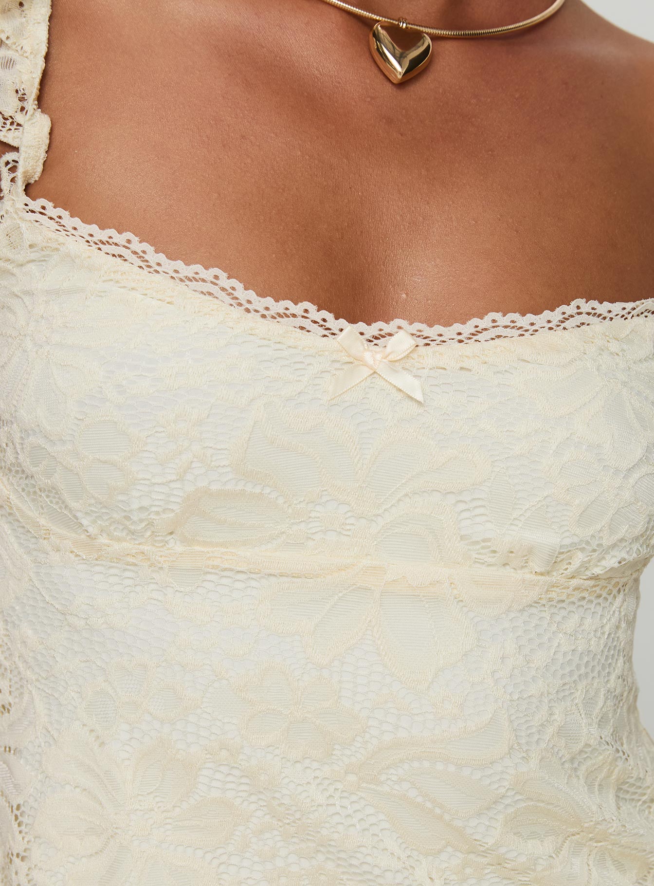 Madaleine Lace Top Cream - Image 6