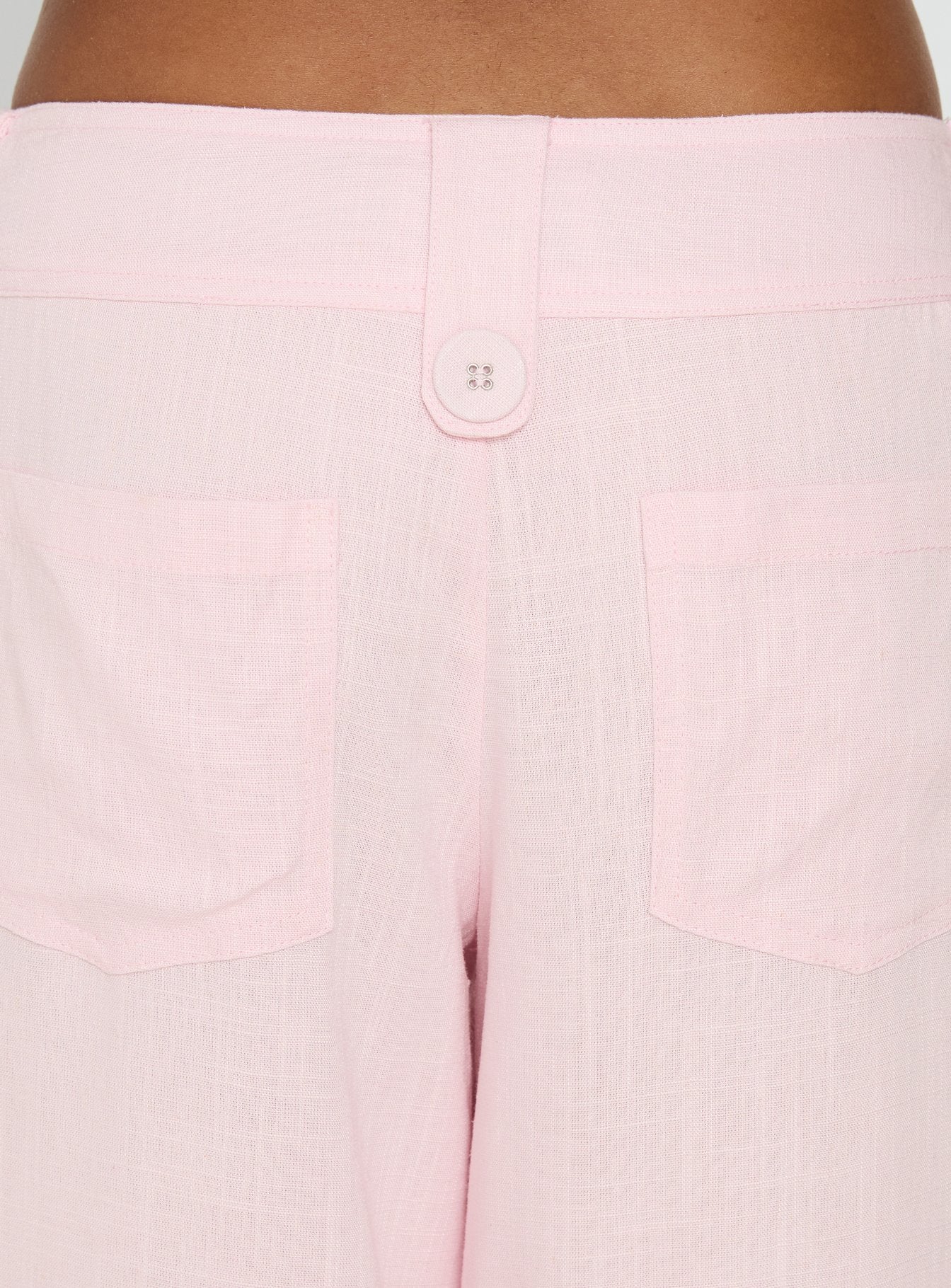 Pedra Wide Leg Pant Pink - Image 6