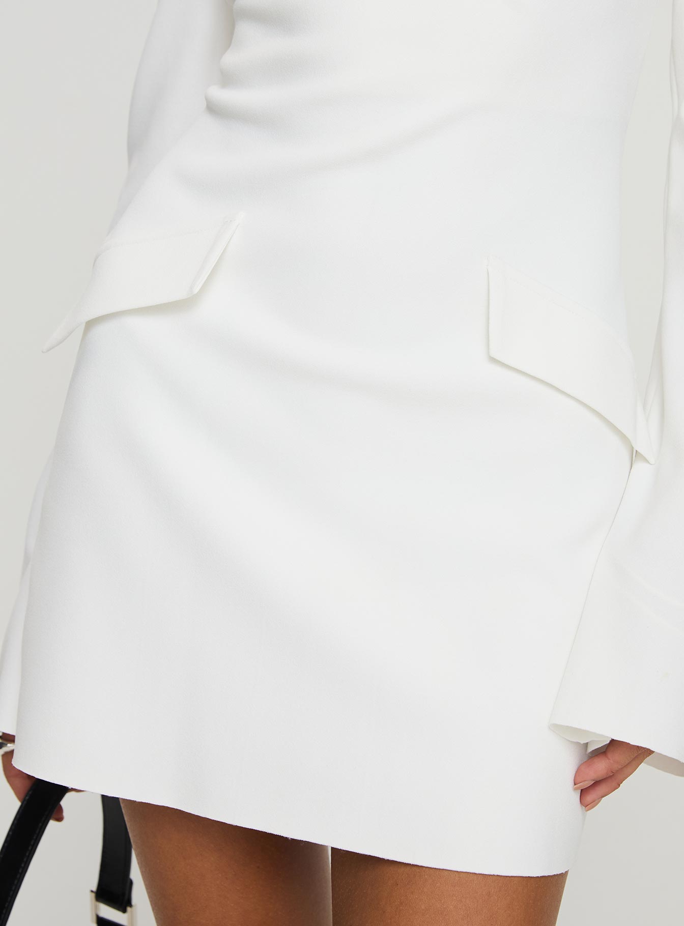 Carters Long Sleeve Mini Dress White Petite - Image 6