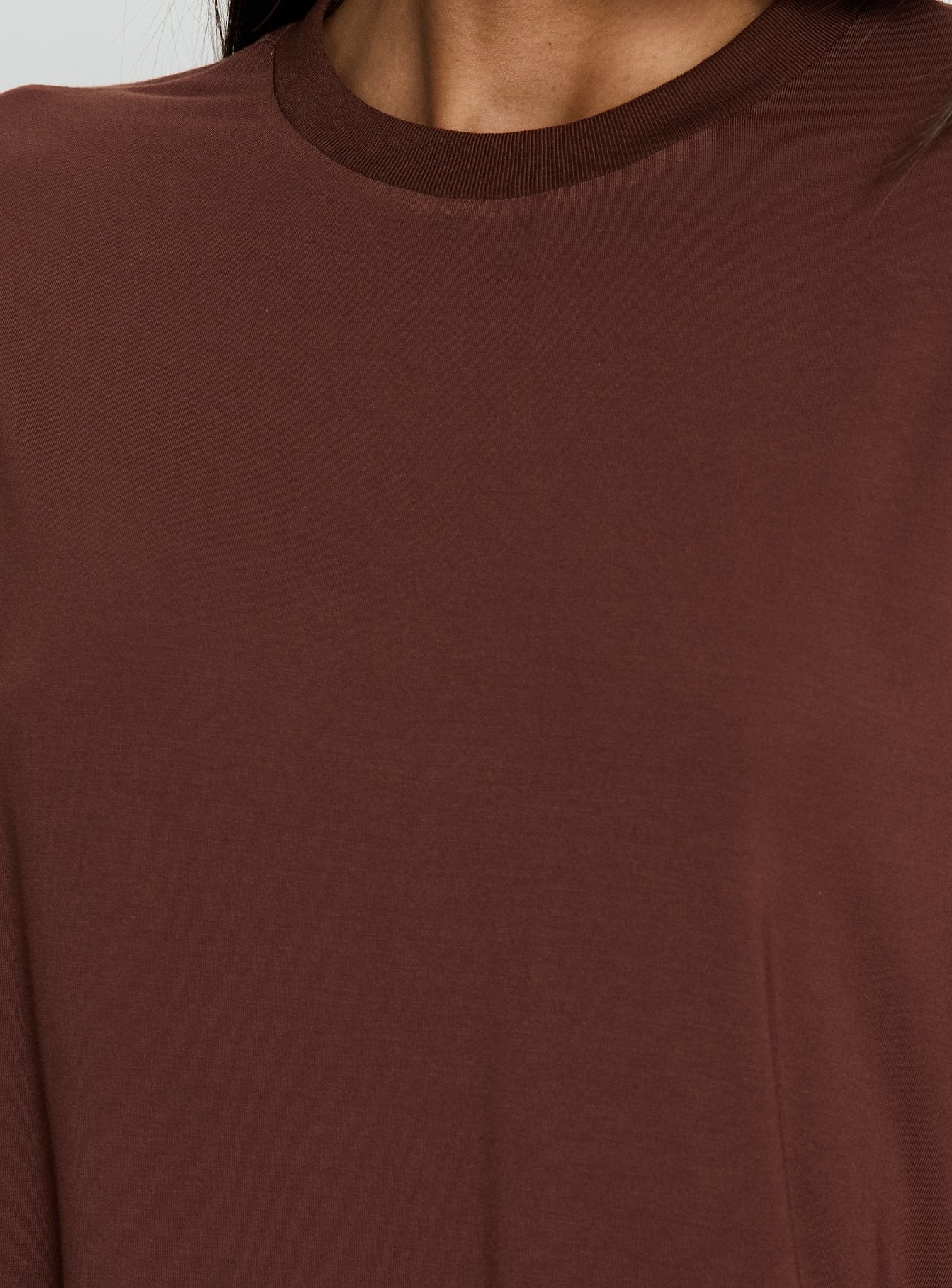Kieryn Oversized Top Chocolate - Image 5