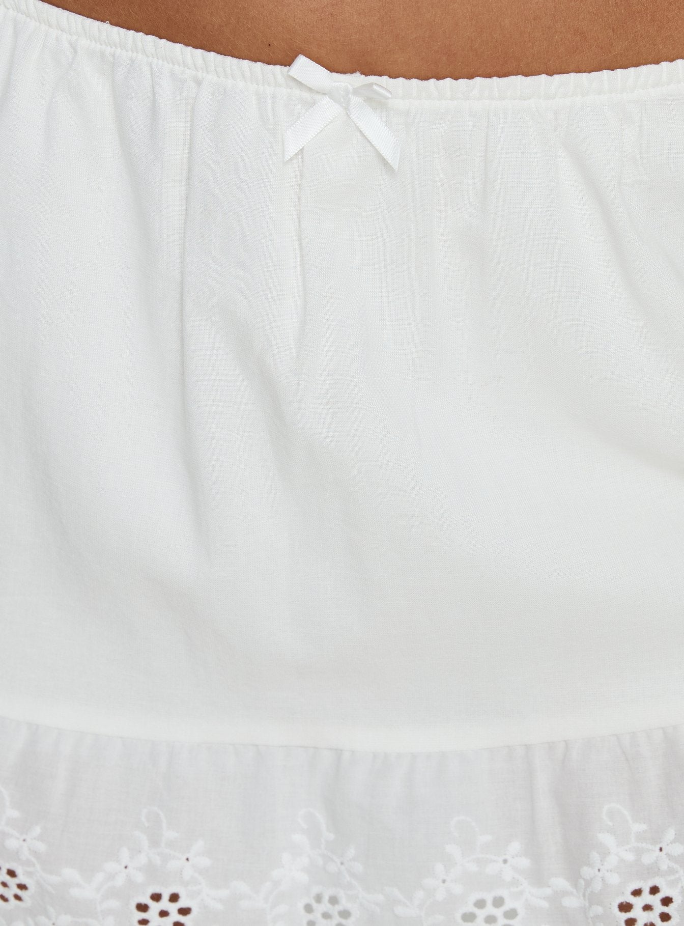 Ode To Love Mini Skort White - Image 6