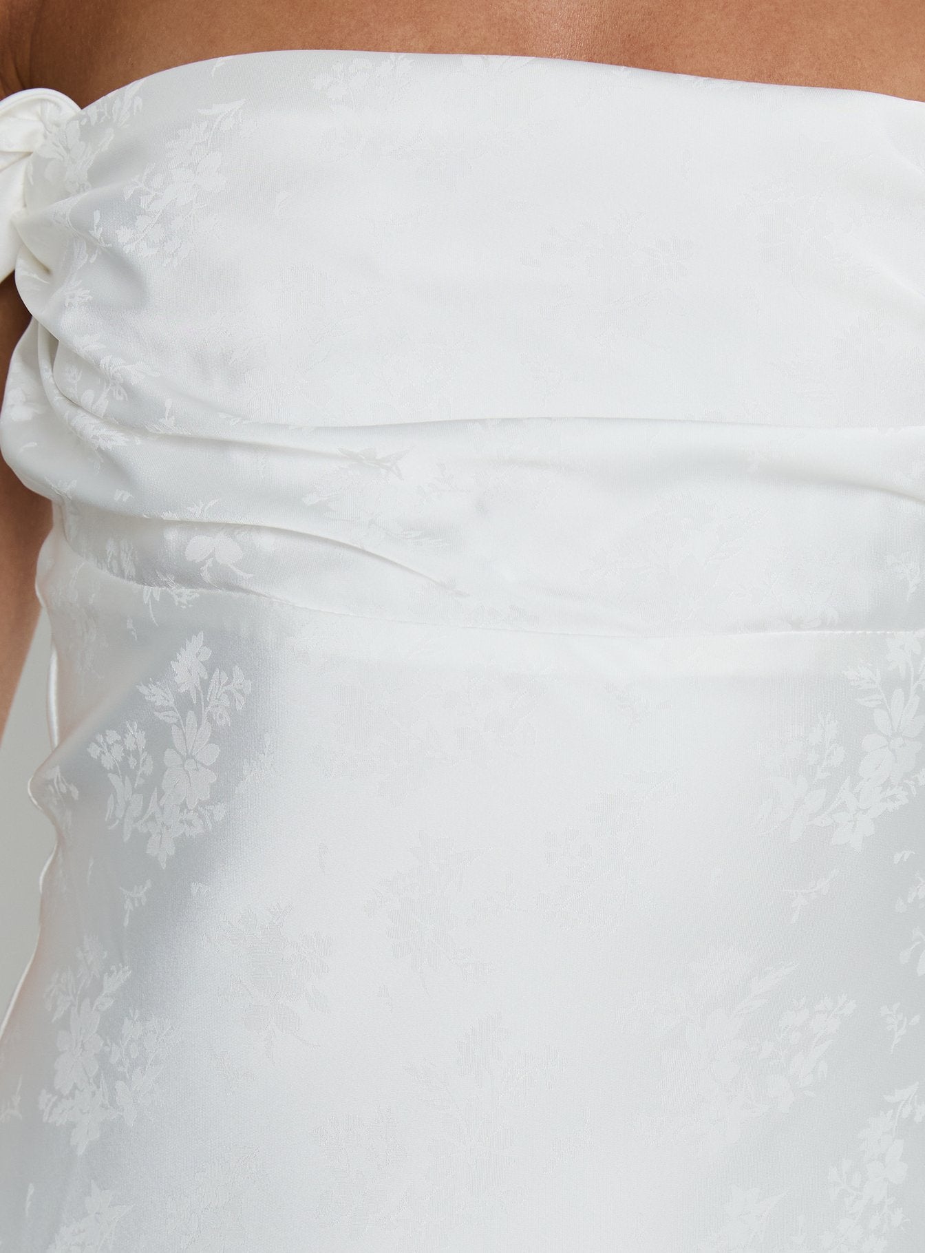 Zabbarra Mini Dress White Floral - Image 6