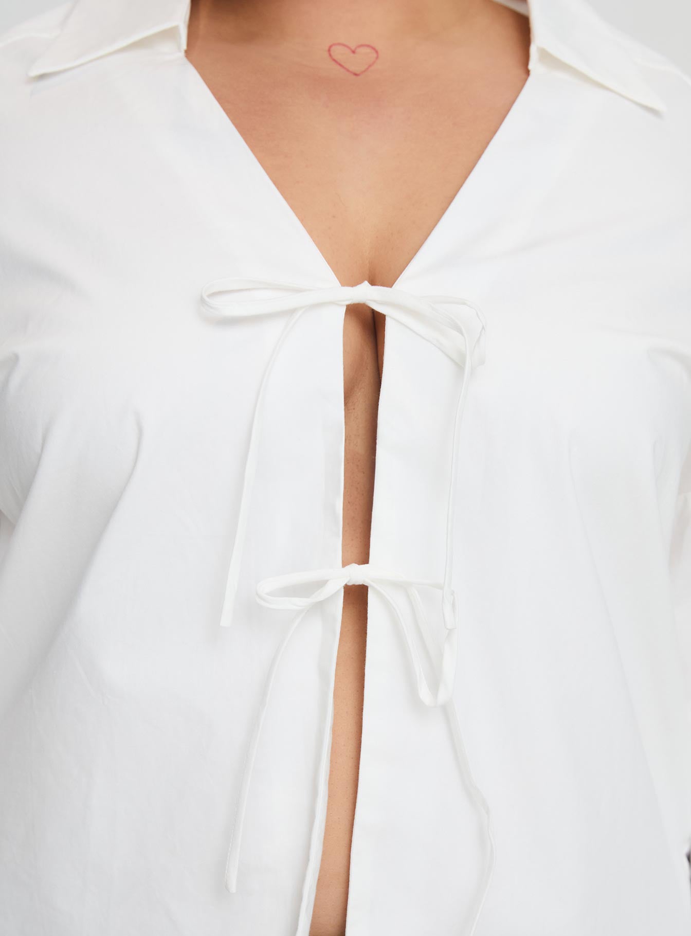 Rinon Long Sleeve Top White Curve - Image 6