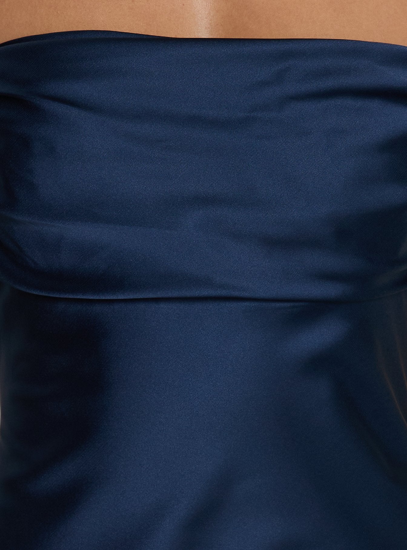 Azura Off The Shoulder Maxi Dress Navy - Image 6
