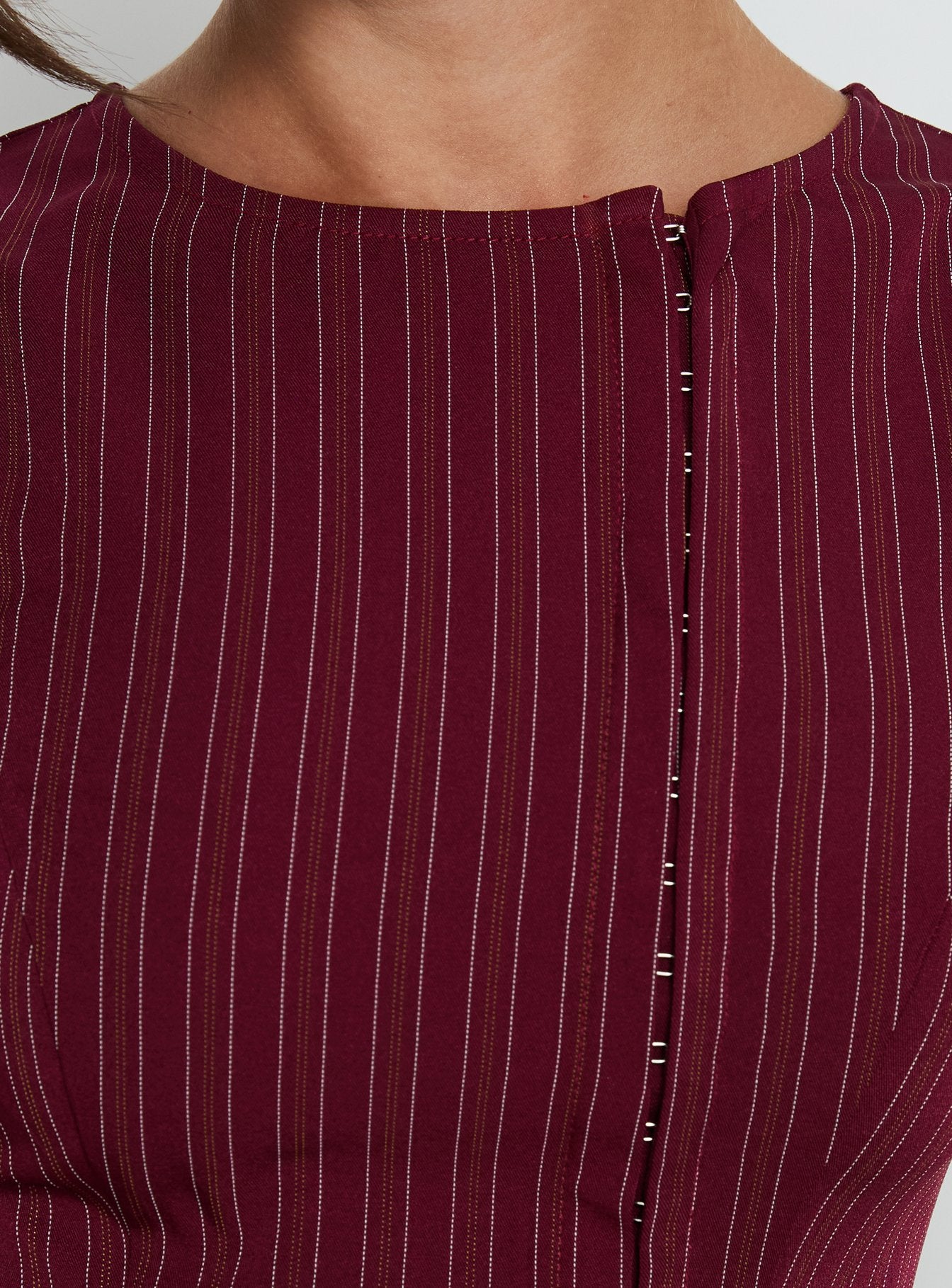Running Wild Top Burgundy Stripe - Image 6