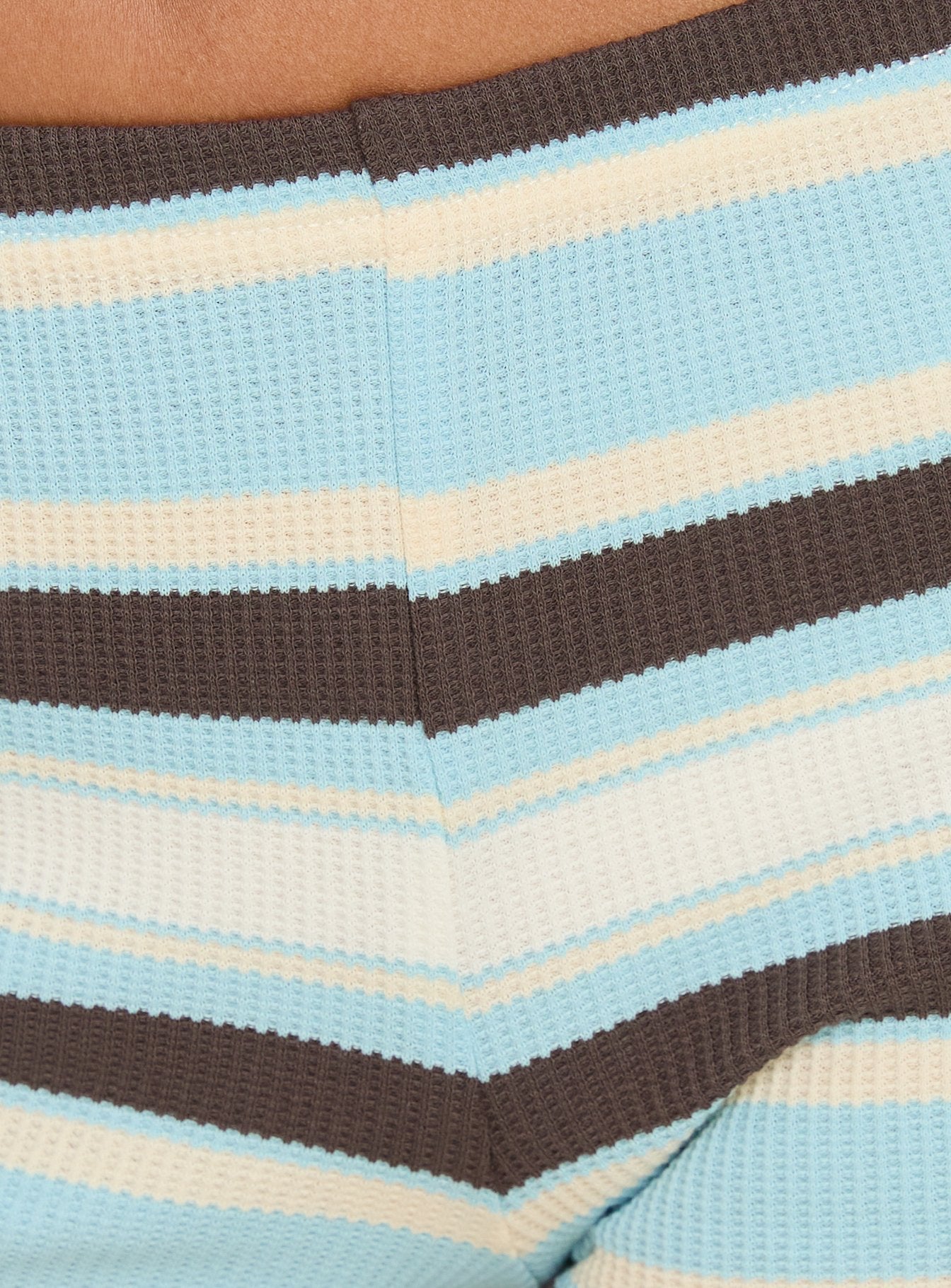 What You Wanted Micro Shorts Blue Stripe - Image 6