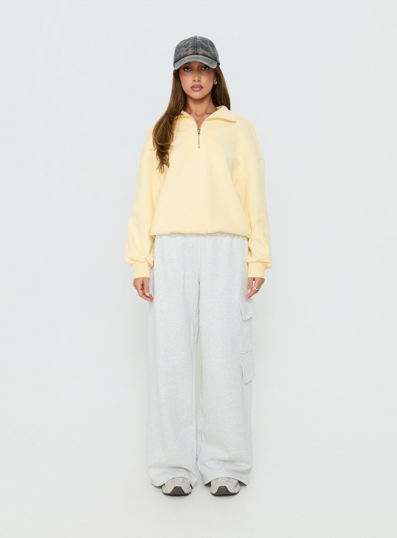 Rozanna 1/4 Zip Jumper Butter - Image 6