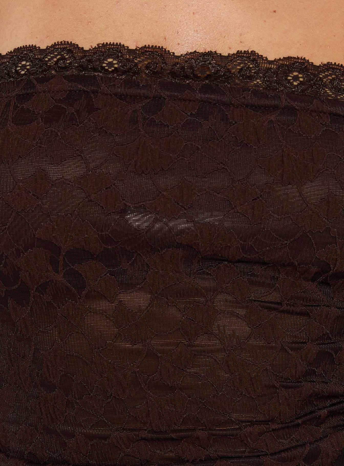Mochapella Strapless Top Chocolate - Image 6